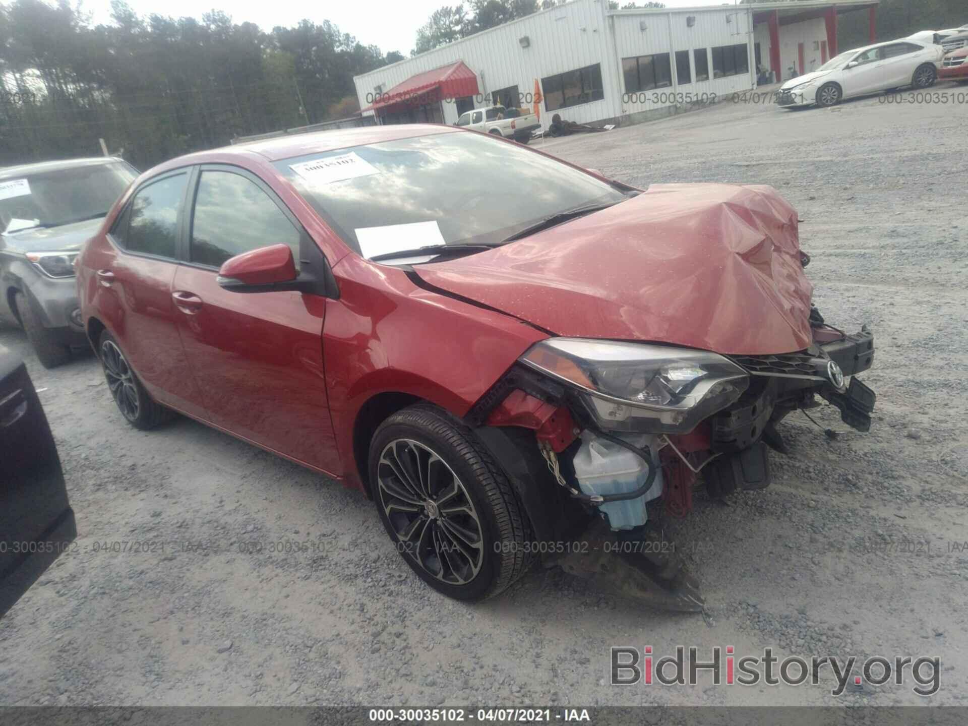 Photo 2T1BURHE7FC442077 - TOYOTA COROLLA 2015