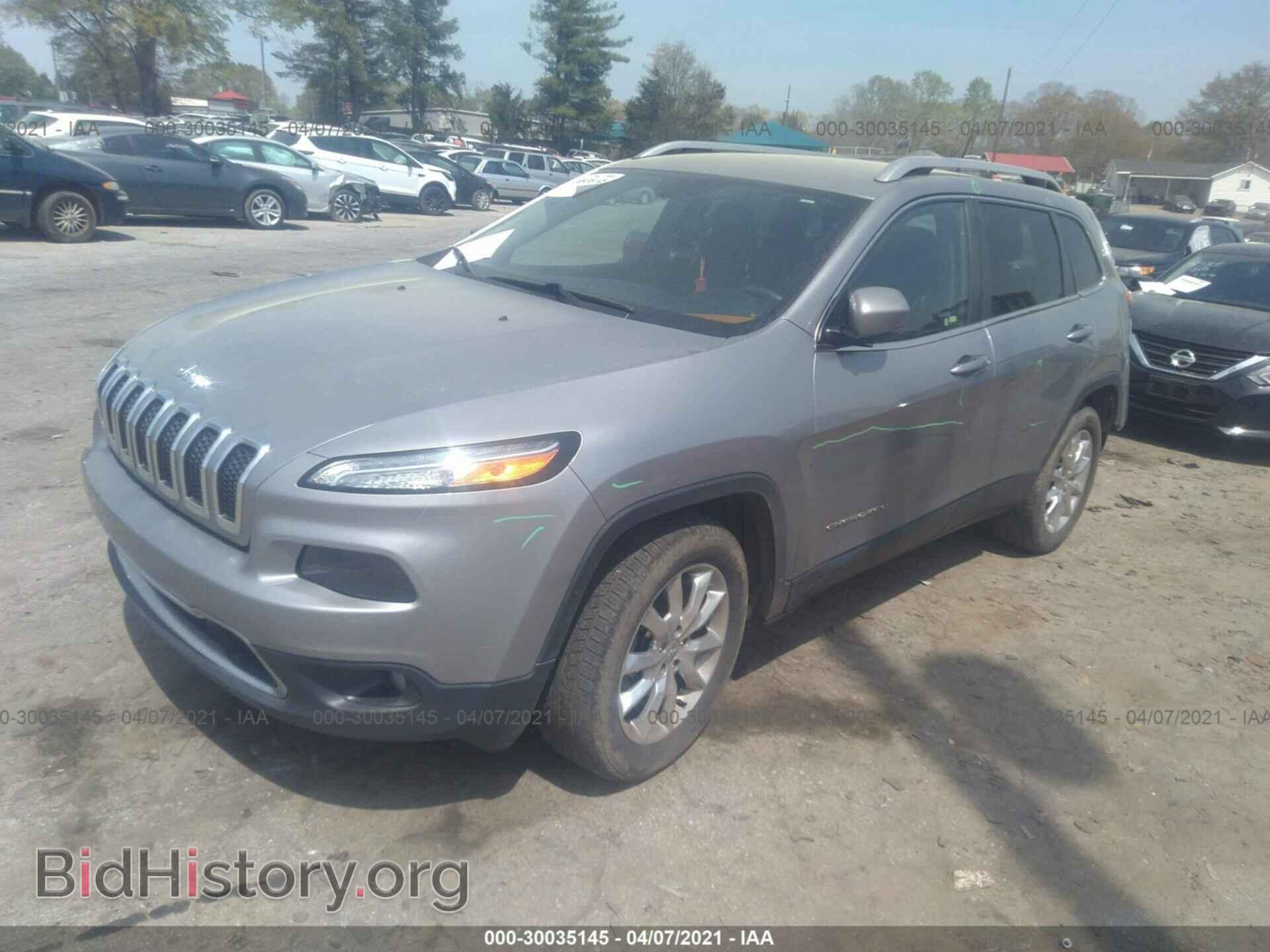 2016 JEEP CHEROKEE - VIN: 1C4PJMDB6GW162284 - Фото 2