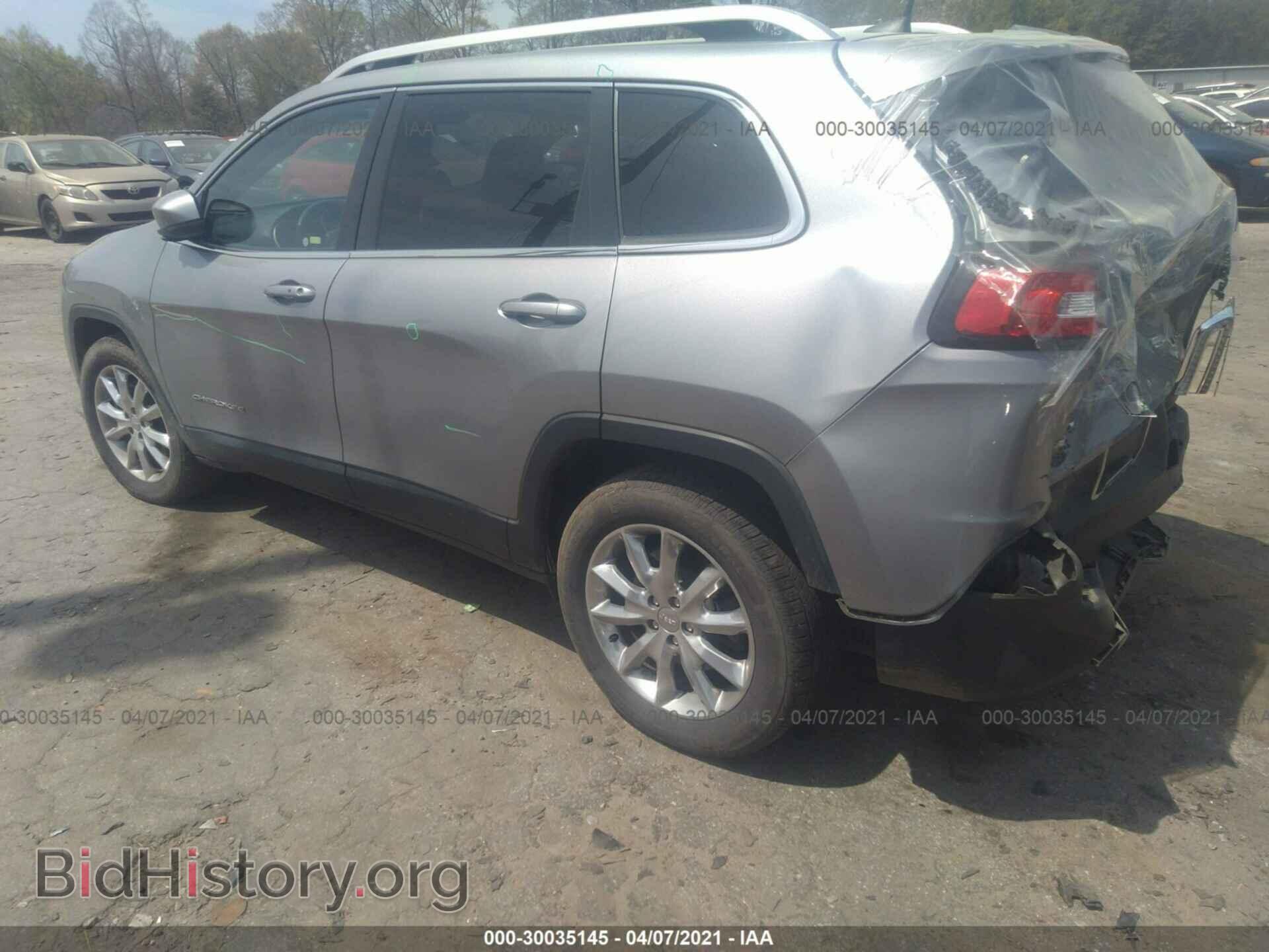 2016 JEEP CHEROKEE - VIN: 1C4PJMDB6GW162284 - Фото 3