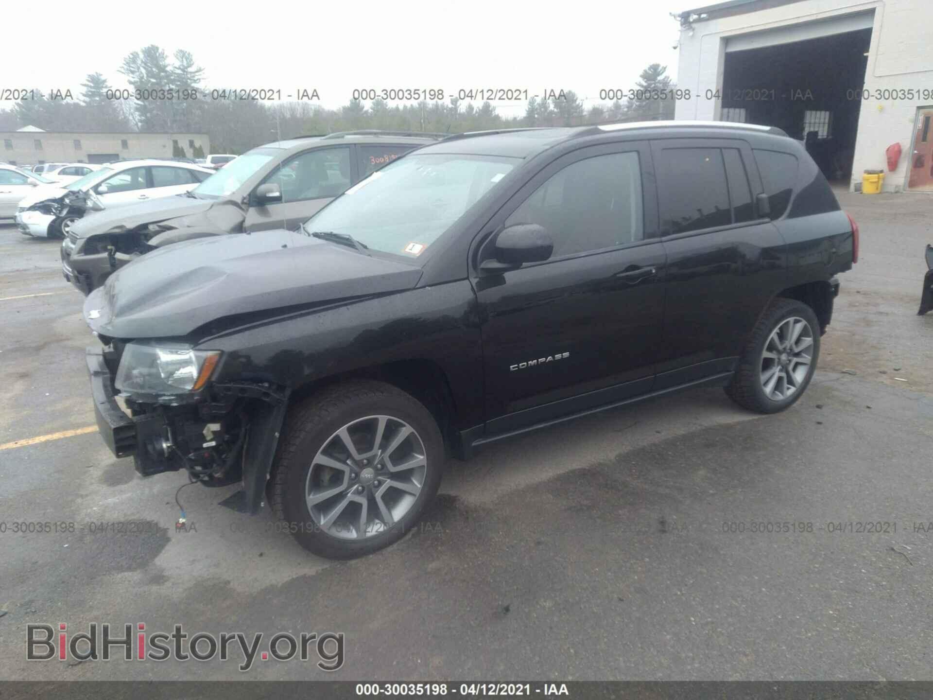2016 JEEP COMPASS - VIN: 1C4NJDEB2GD581525 - Фото 2