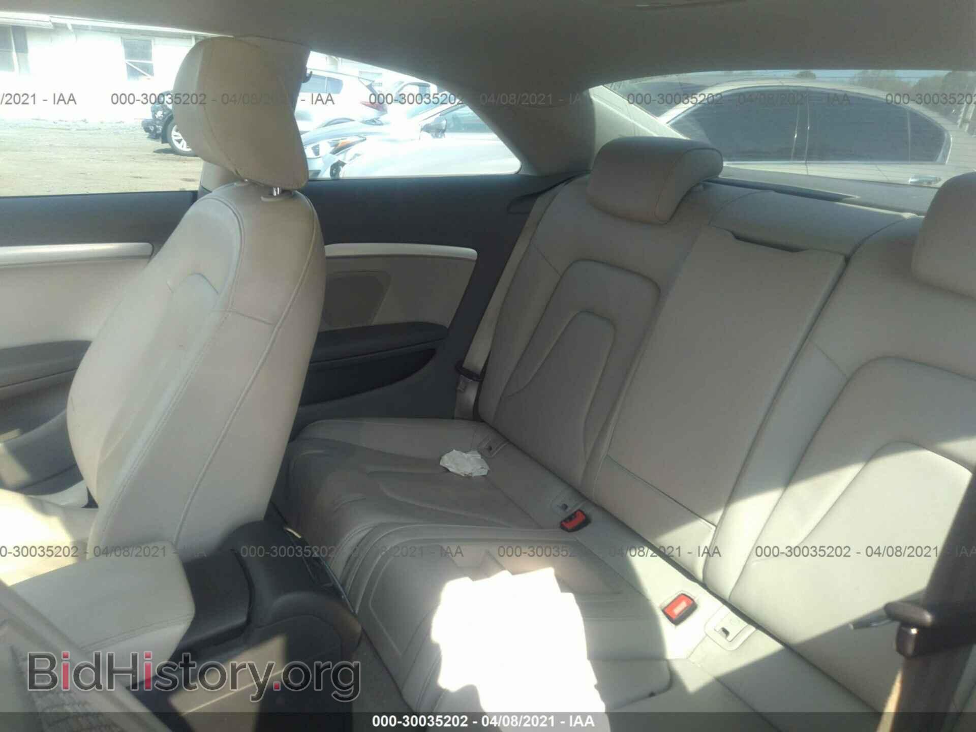 2011 AUDI A5 - VIN: WAULFAFR8BA015525 - Фото 8