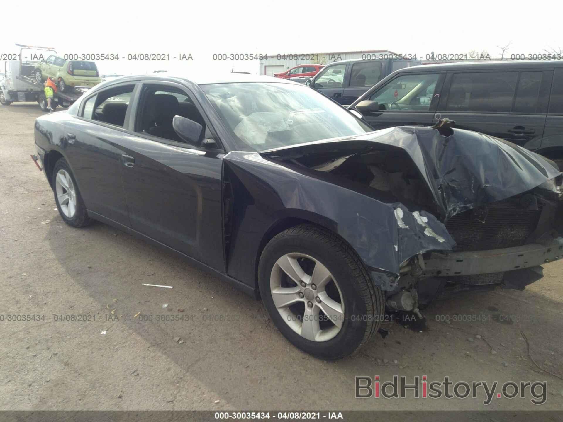 Photo 2C3CDXBG3CH117418 - DODGE CHARGER 2012