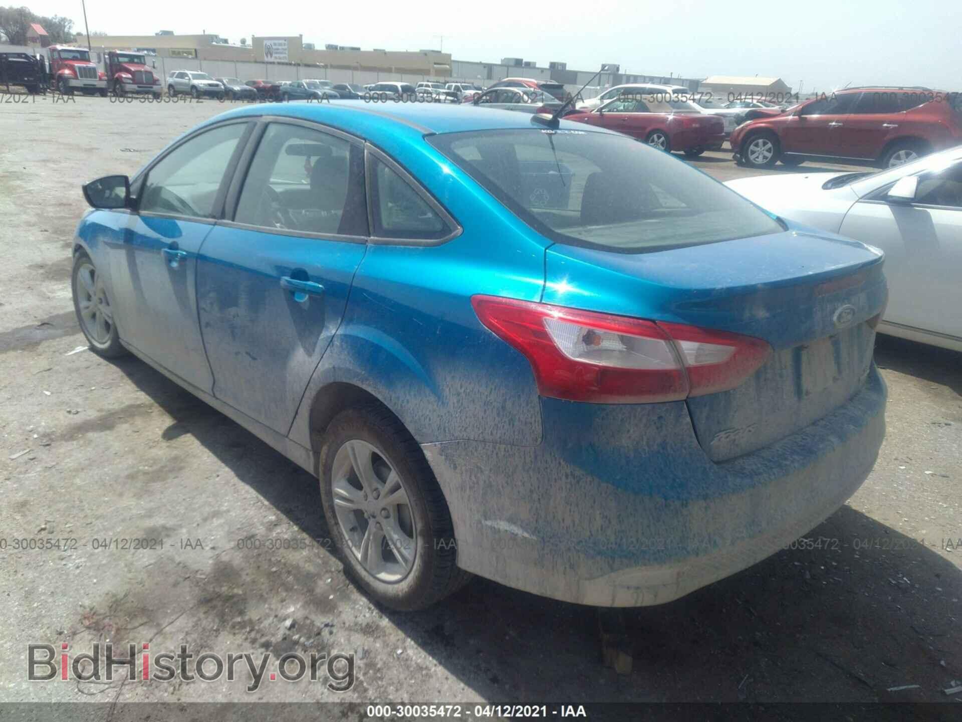 2014 FORD FOCUS - VIN: 1FADP3F28EL149436 - Фото 3