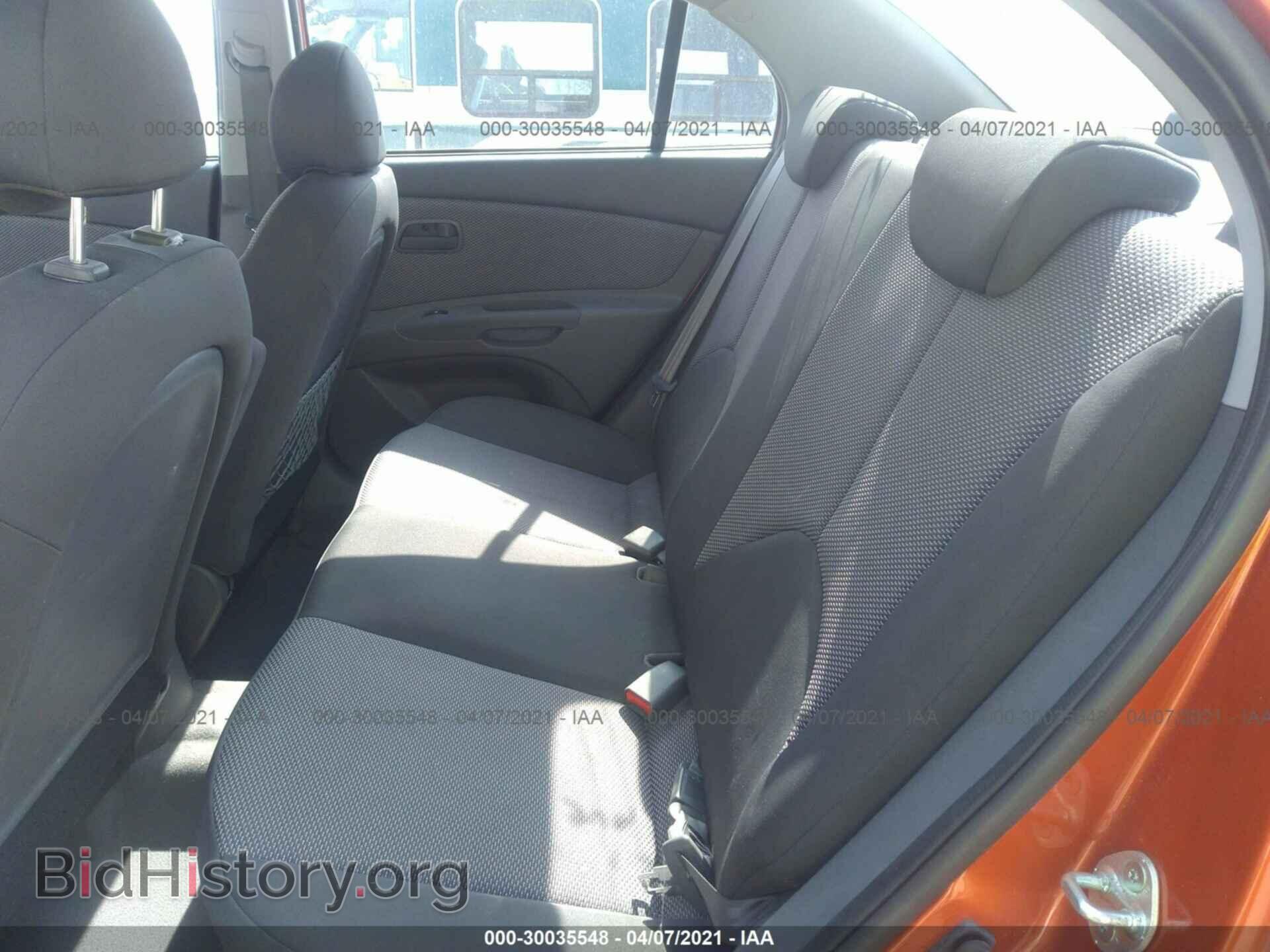 2009 KIA RIO - VIN: KNADE223196512430 - Фото 8
