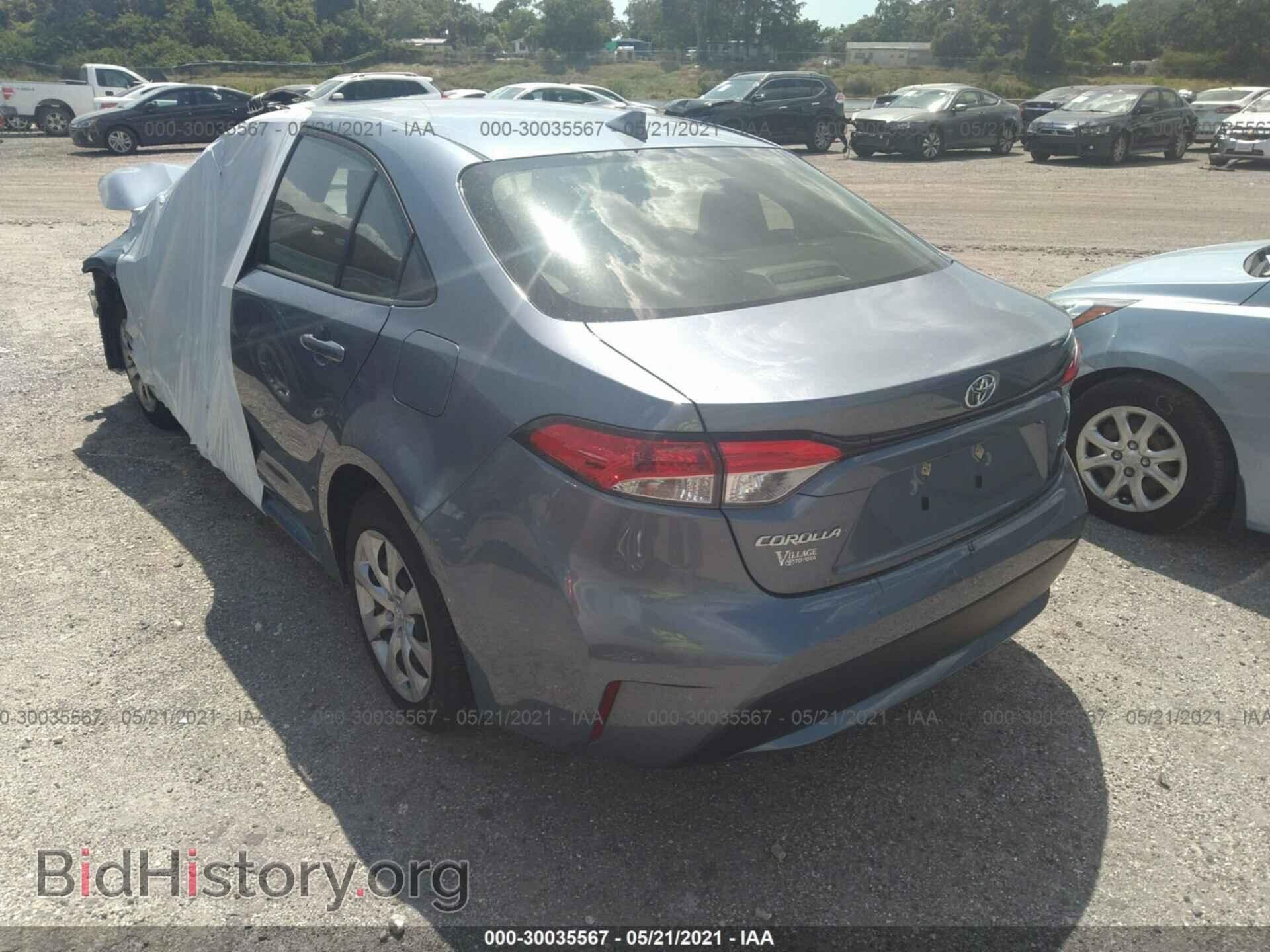 2021 TOYOTA COROLLA - VIN: JTDEPMAE3MJ148761 - Фото 3