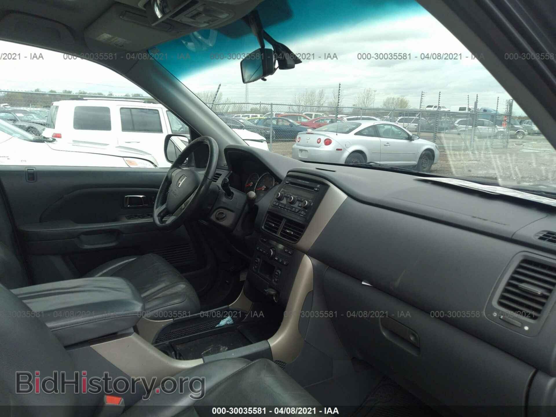 2006 HONDA PILOT - VIN: 2HKYF18596H540322 - Фото 5
