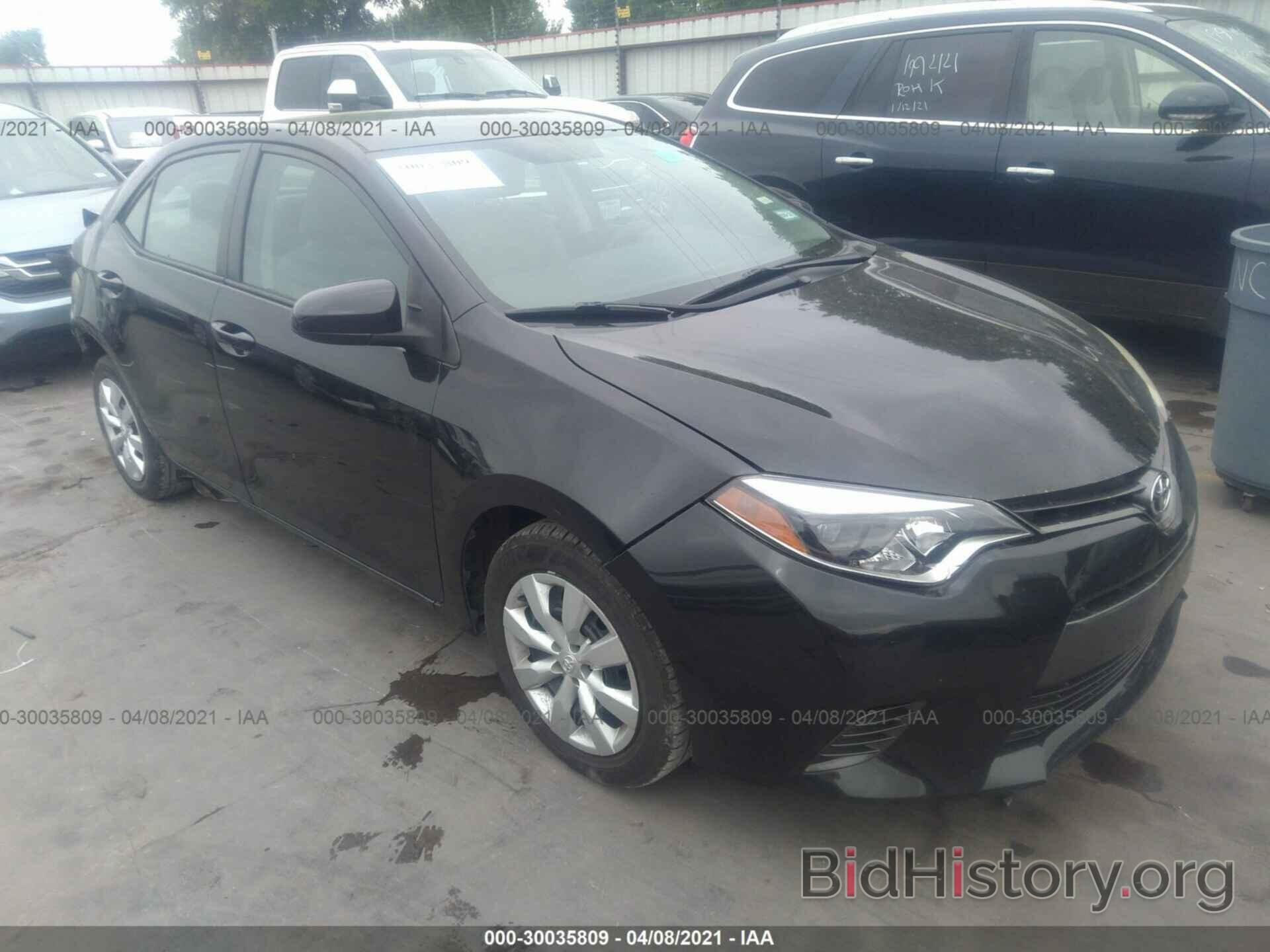 Photo 5YFBURHEXFP326985 - TOYOTA COROLLA 2015