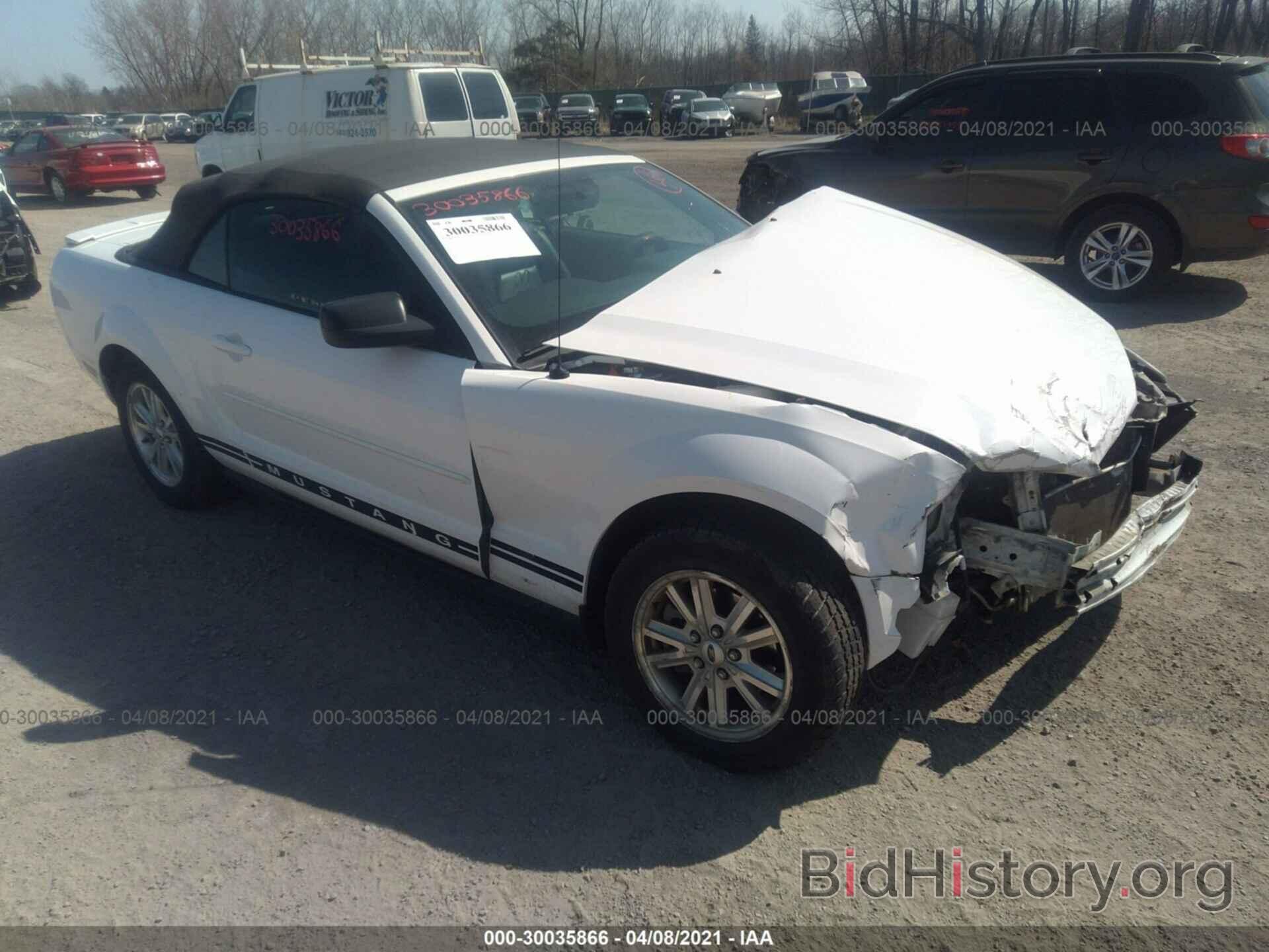 Photo 1ZVFT84N275210048 - FORD MUSTANG 2007