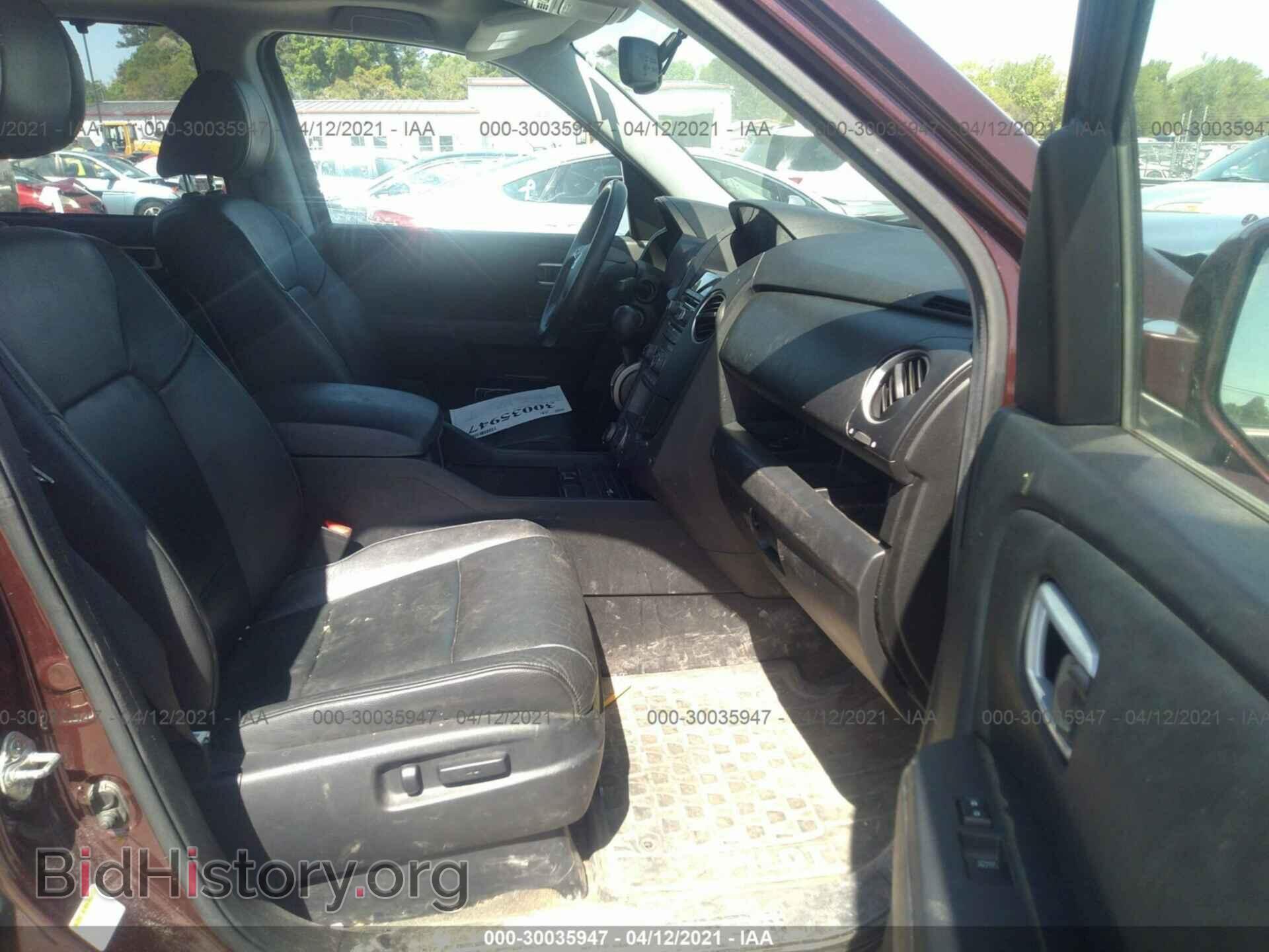 2013 HONDA PILOT - VIN: 5FNYF4H93DB065735 - Фото 5