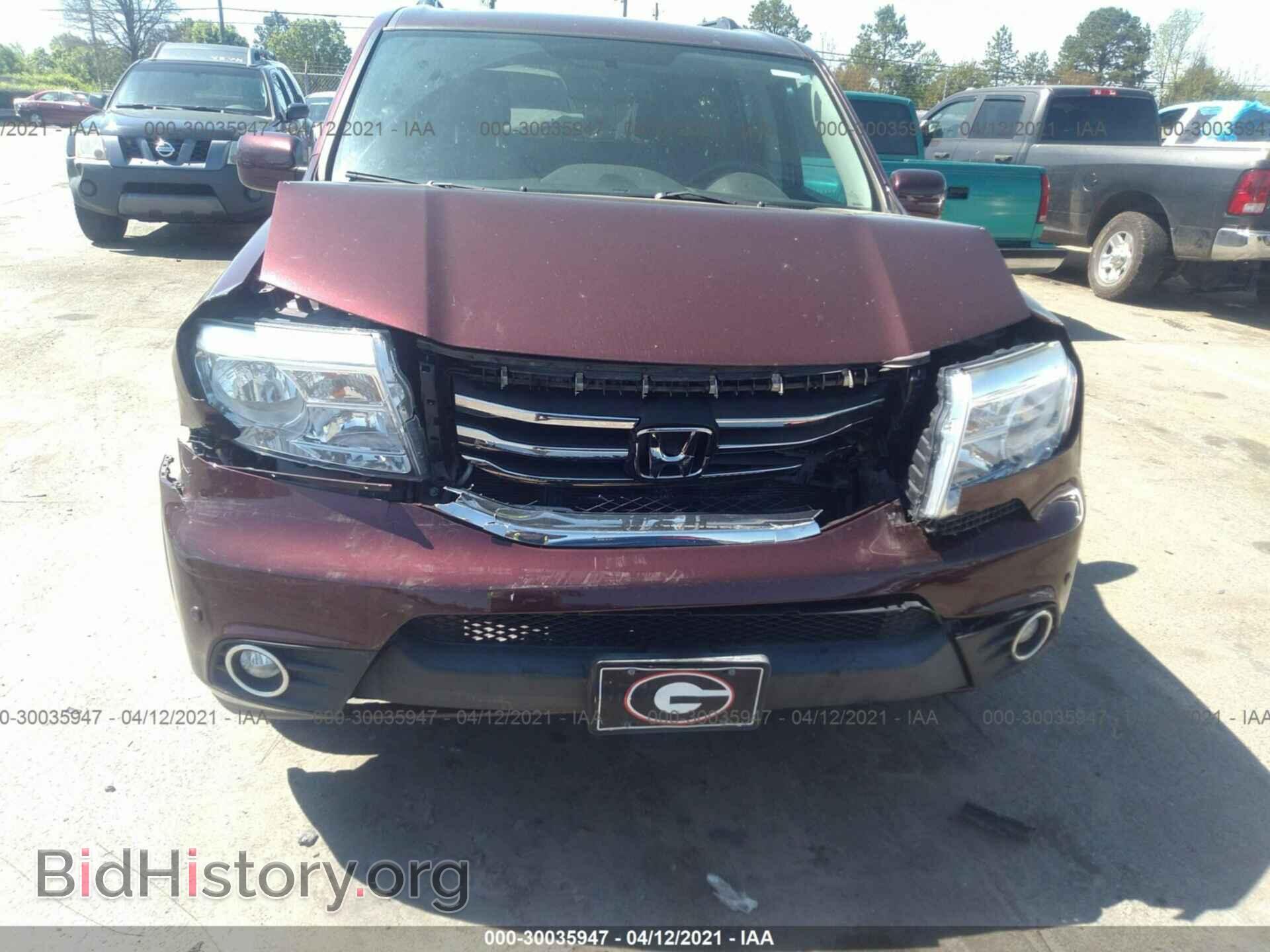 2013 HONDA PILOT - VIN: 5FNYF4H93DB065735 - Фото 6