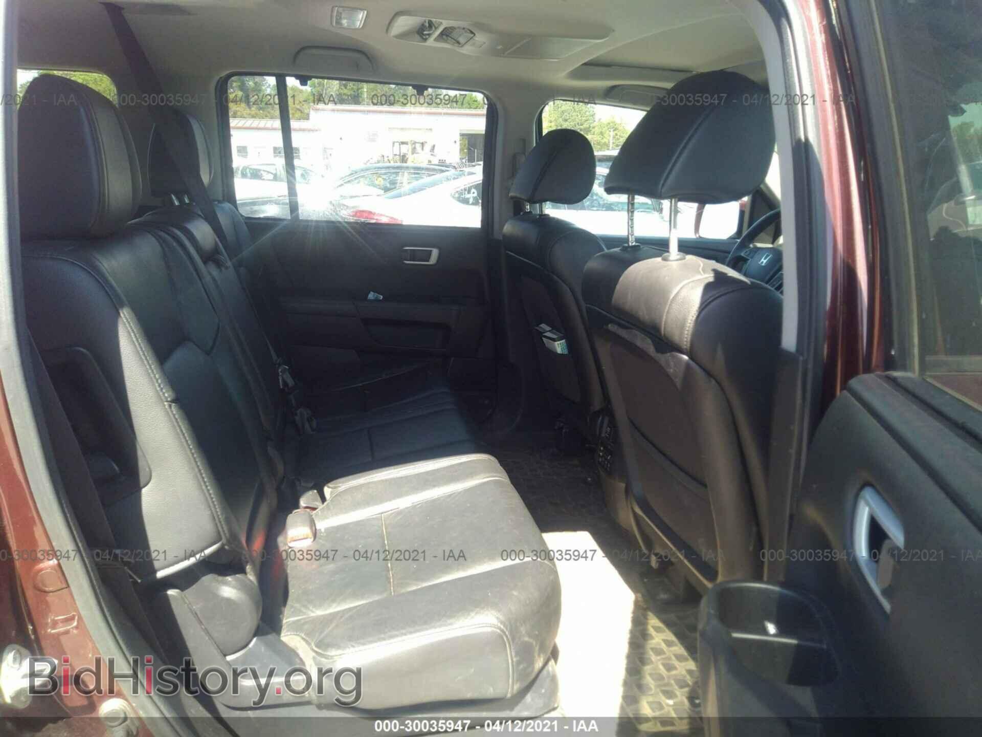 2013 HONDA PILOT - VIN: 5FNYF4H93DB065735 - Фото 8