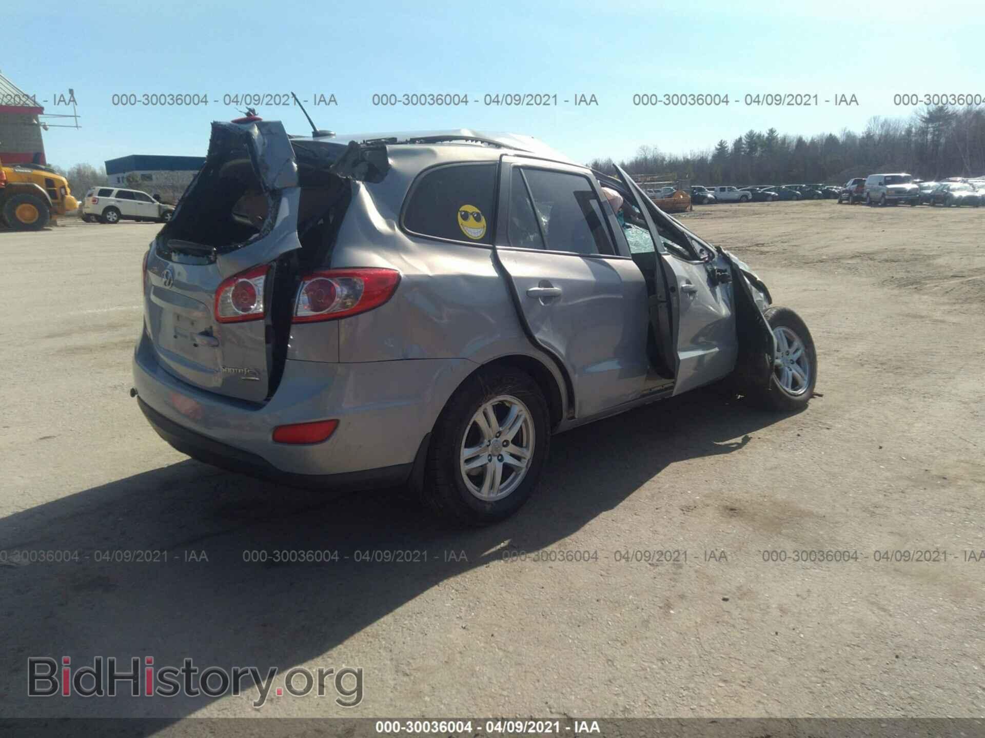 2010 HYUNDAI SANTA FE - VIN: 5NMSGDAB5AH369496 - Фото 4
