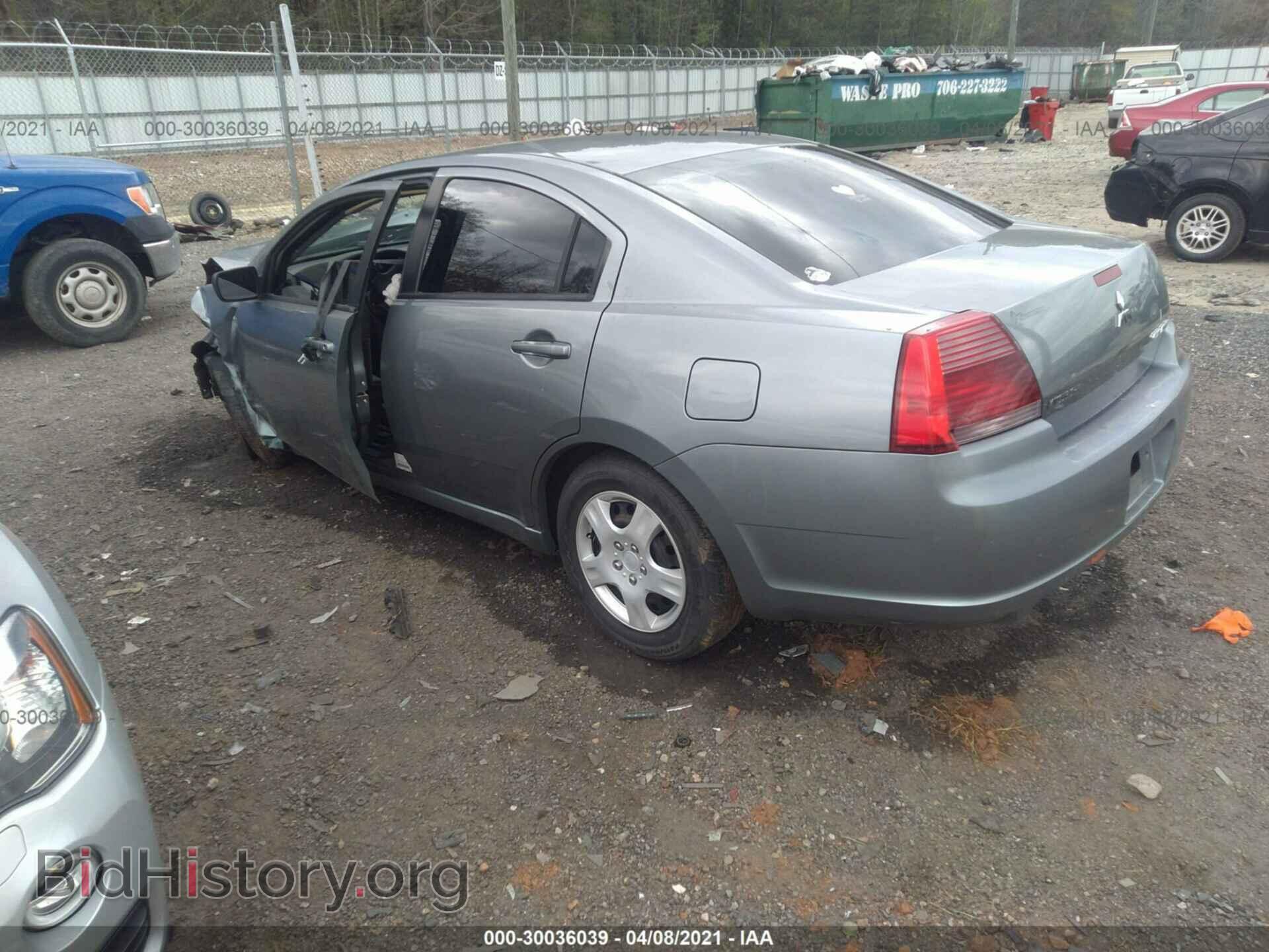 2008 MITSUBISHI GALANT - VIN: 4A3AB36F38E019200 - Фото 3