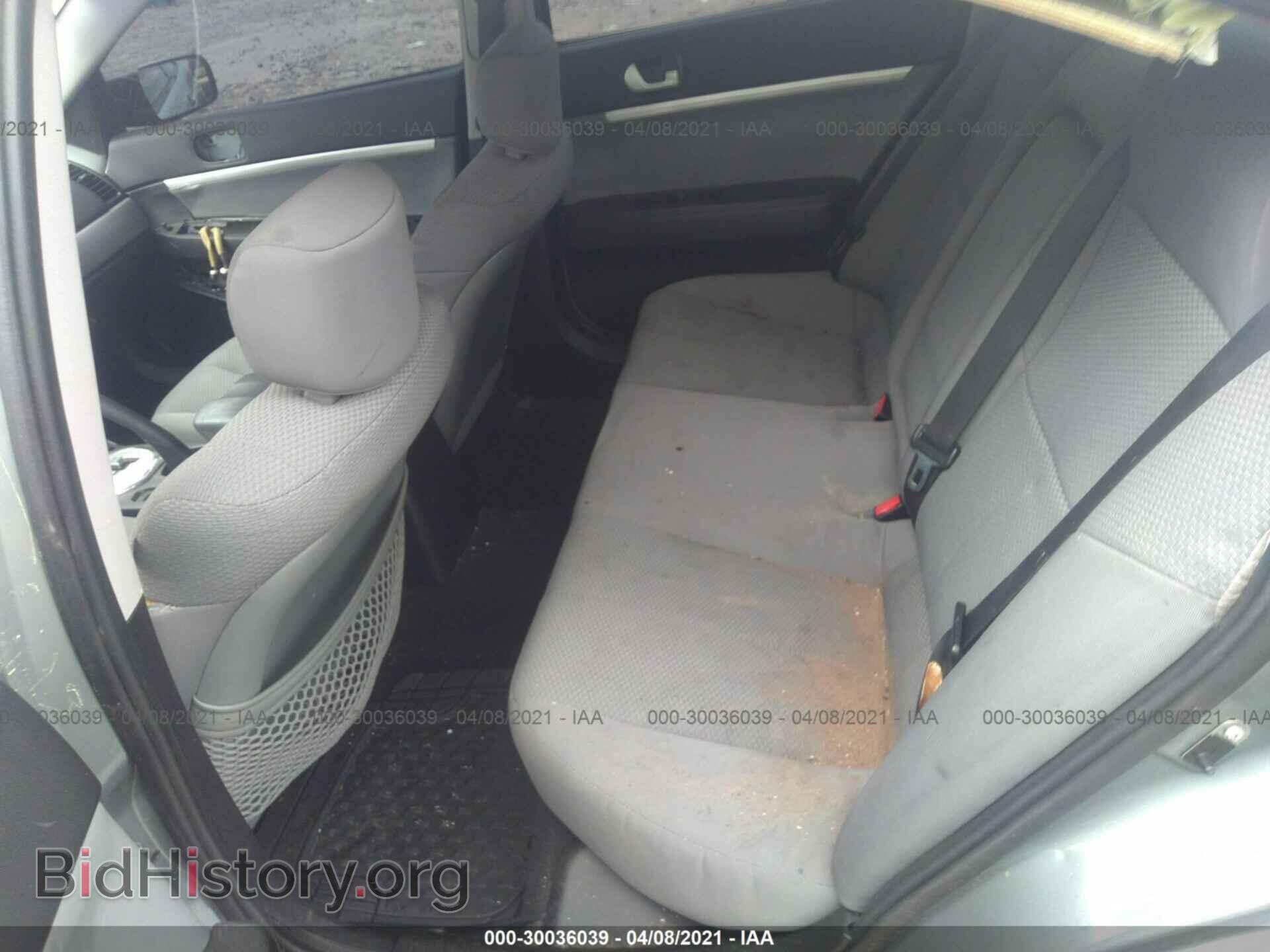 2008 MITSUBISHI GALANT - VIN: 4A3AB36F38E019200 - Фото 8