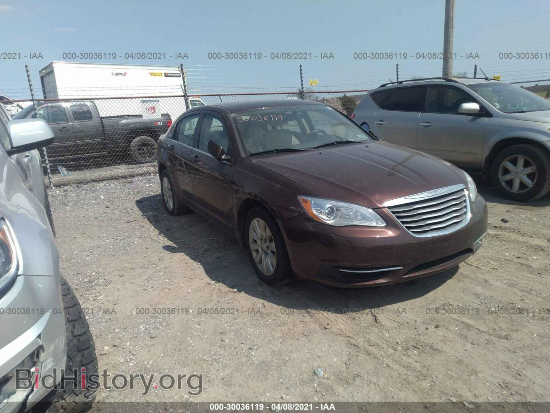Photo 1C3CCBAB4CN224075 - CHRYSLER 200 2012