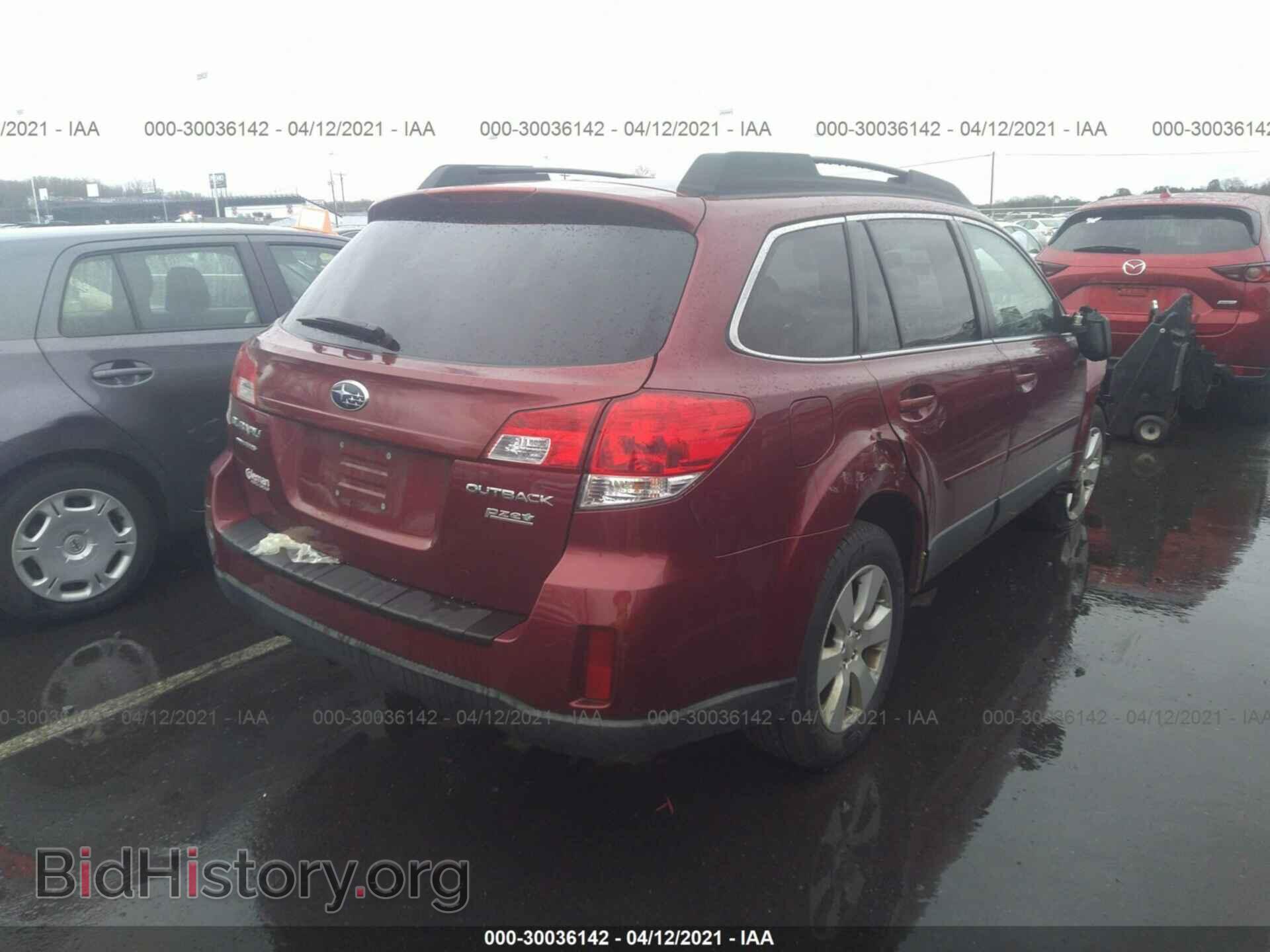 2012 SUBARU OUTBACK - VIN: 4S4BRBCC1C3236705 - Фото 4
