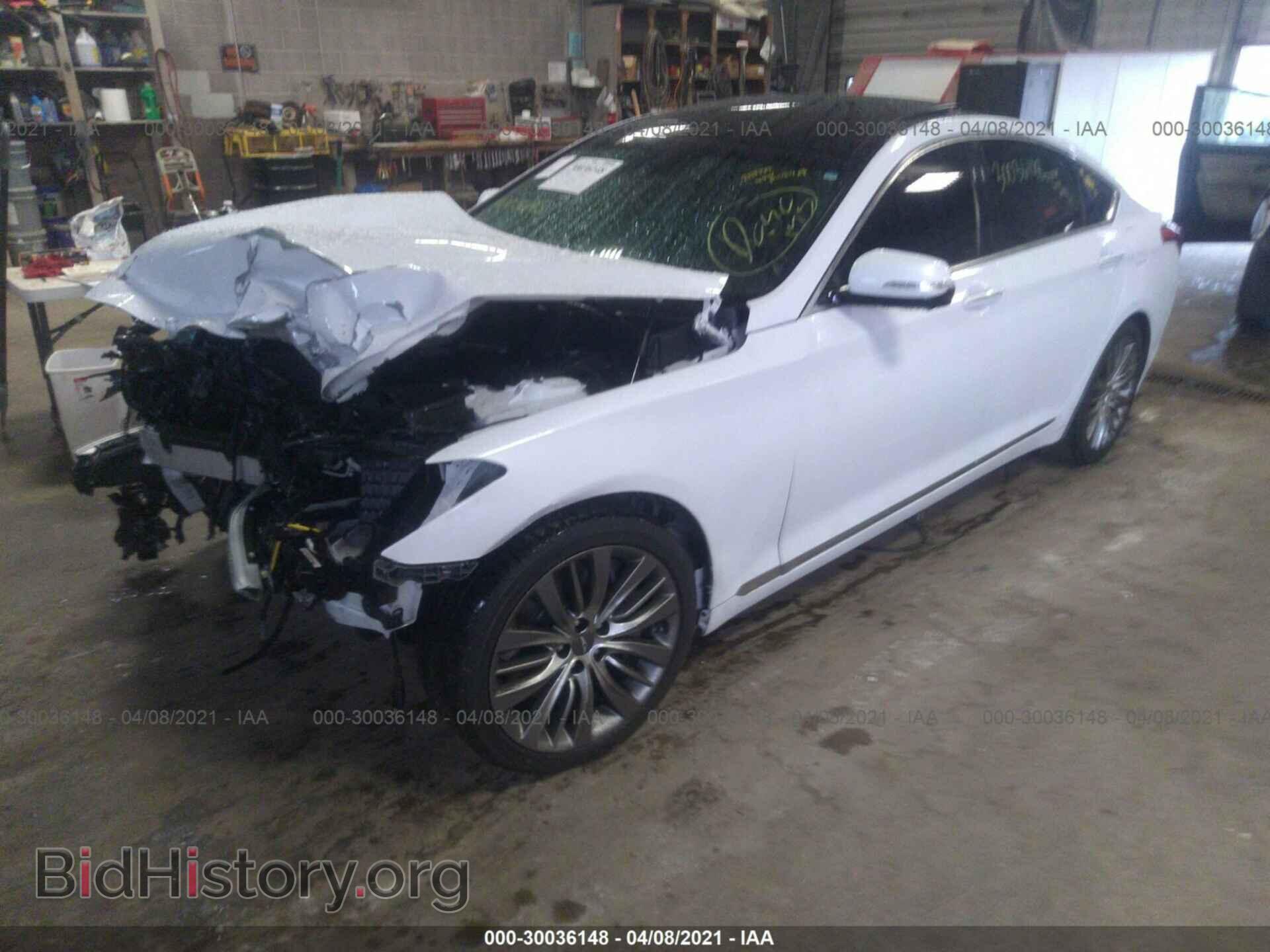 2018 GENESIS G80 - VIN: KMHGN4JF3JU242605 - Фото 2