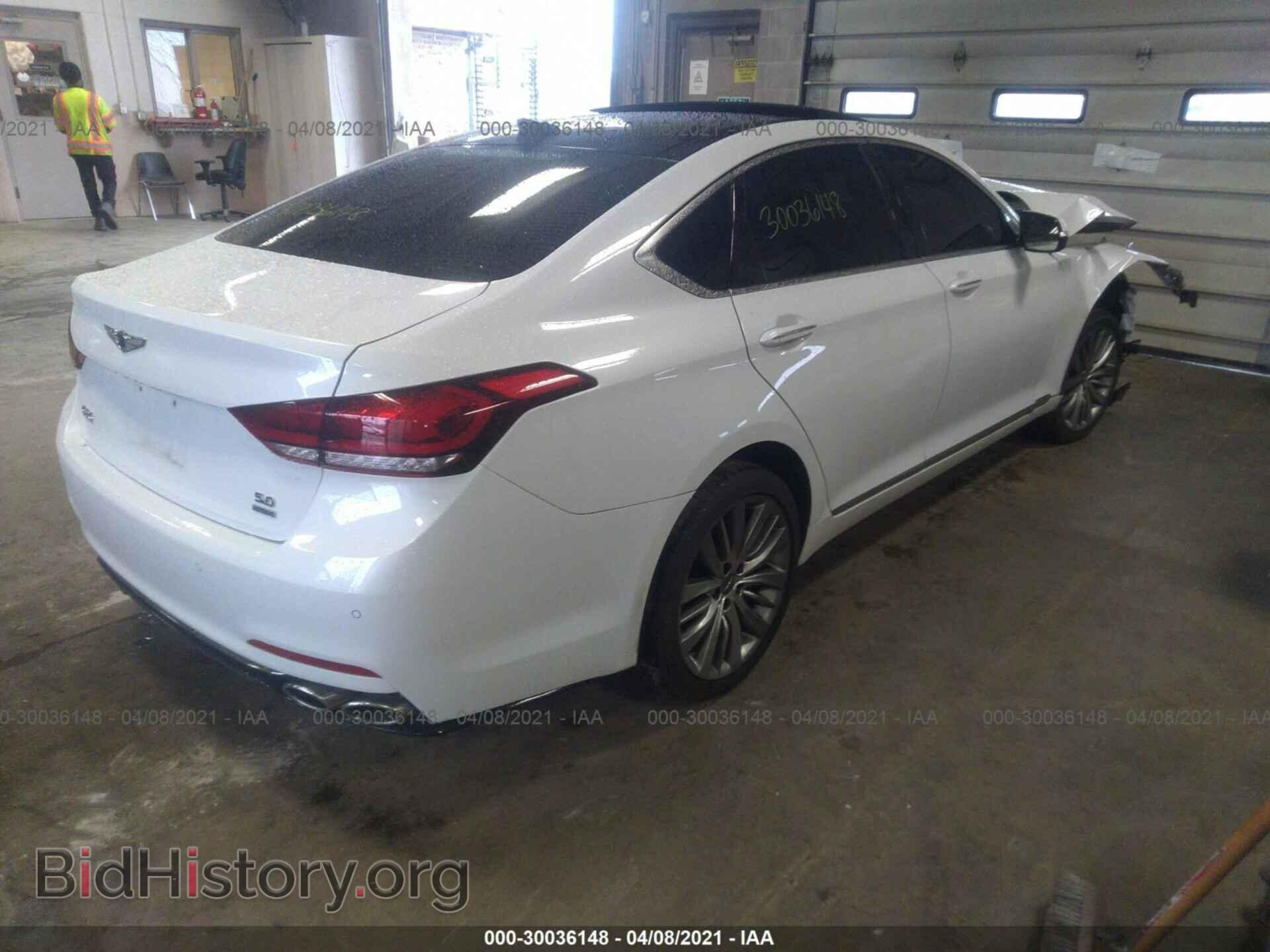 2018 GENESIS G80 - VIN: KMHGN4JF3JU242605 - Фото 4
