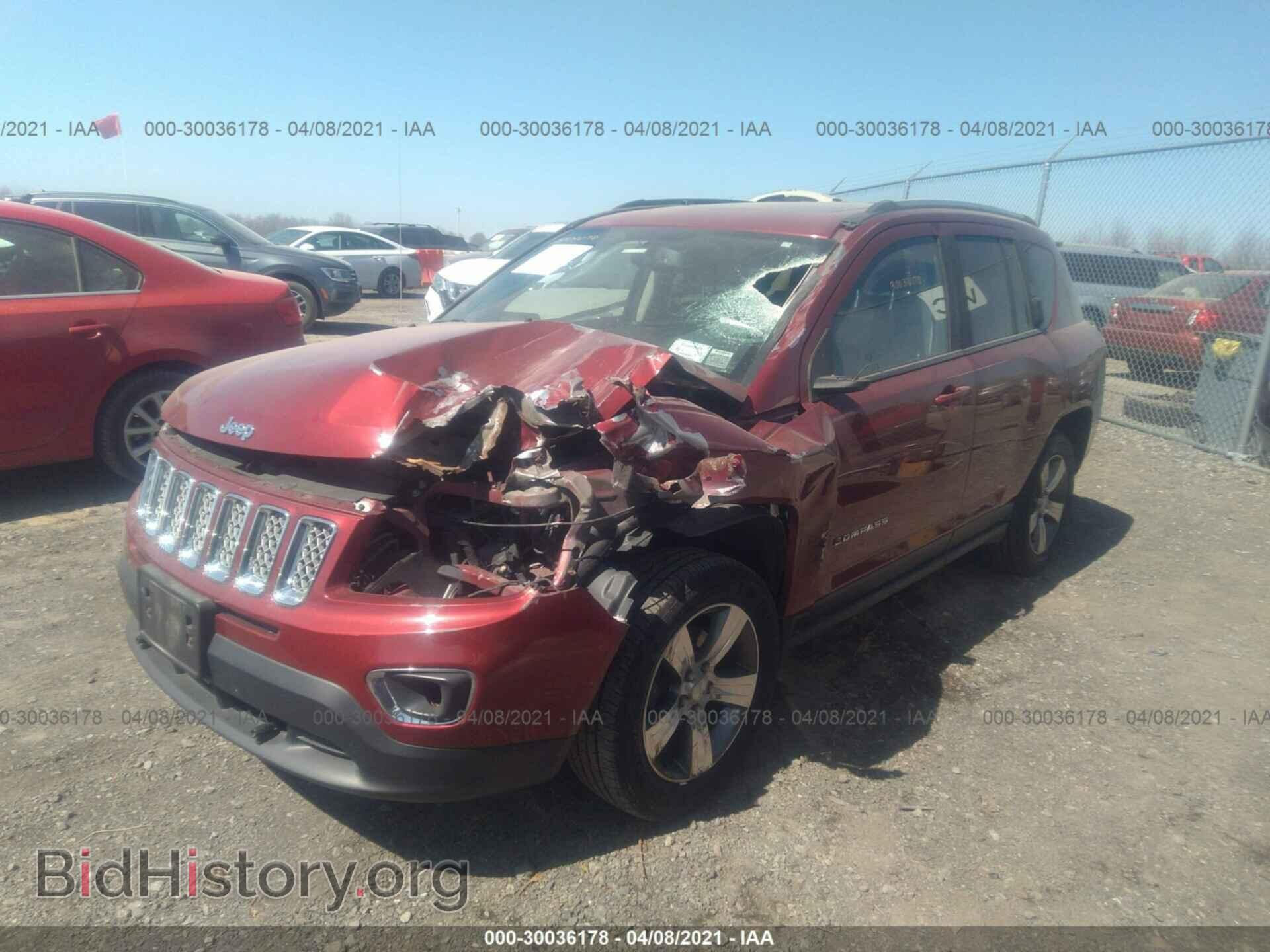 2017 JEEP COMPASS - VIN: 1C4NJDEB4HD192662 - Фото 2