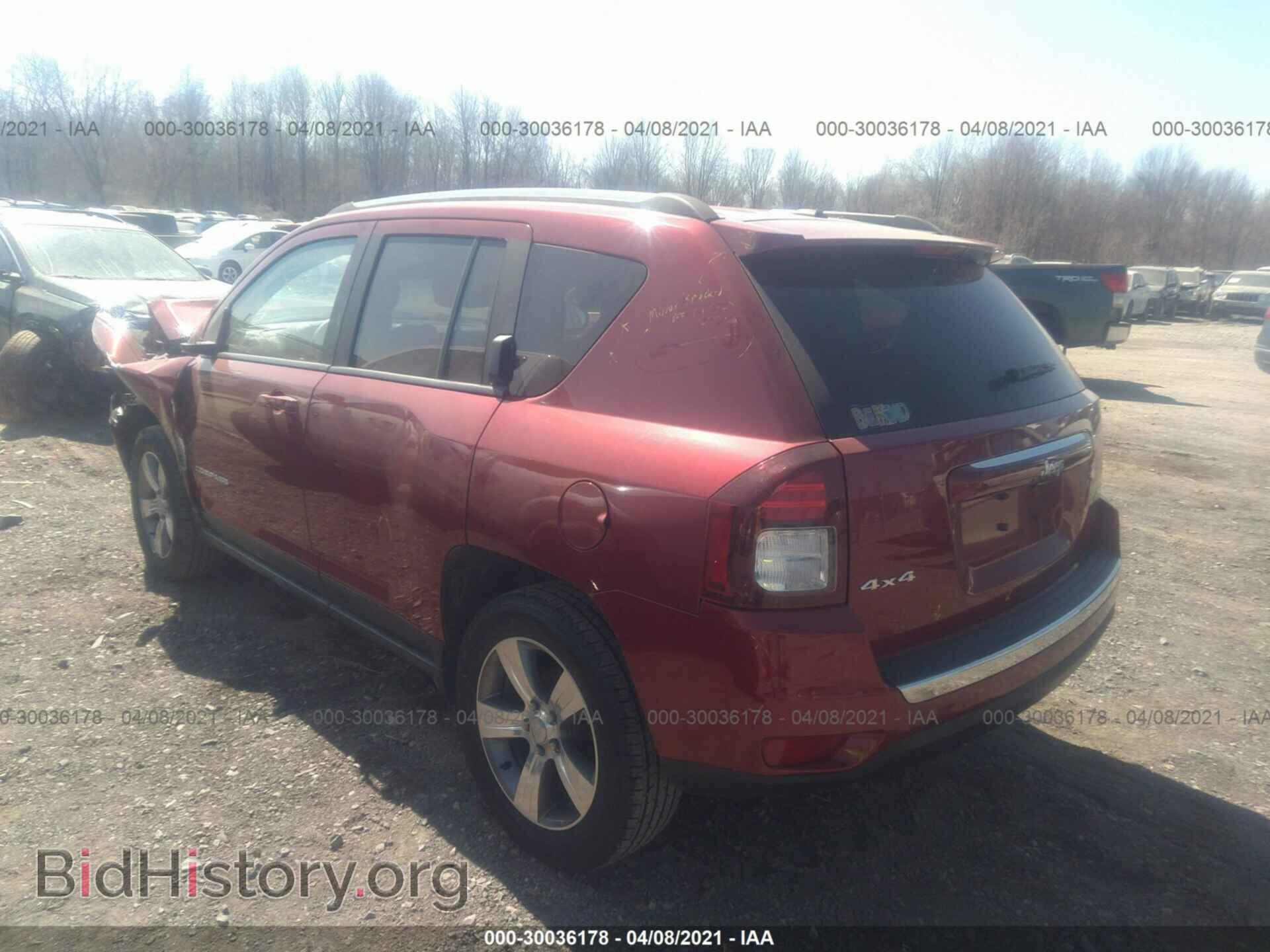 2017 JEEP COMPASS - VIN: 1C4NJDEB4HD192662 - Фото 3