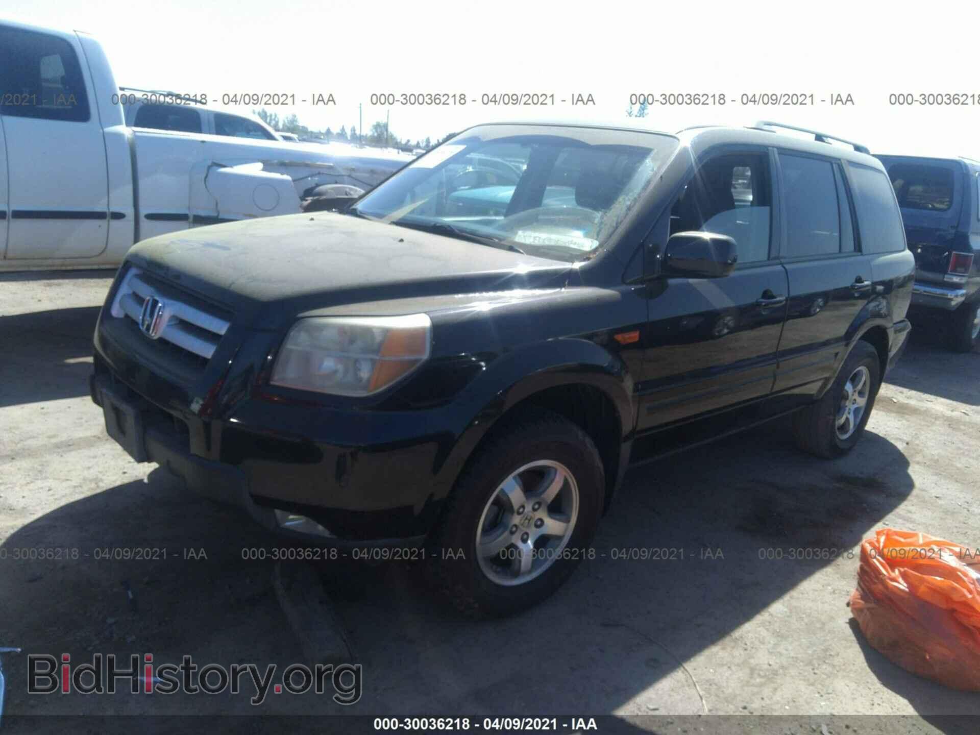 2006 HONDA PILOT - VIN: 5FNYF28476B026481 - Фото 2