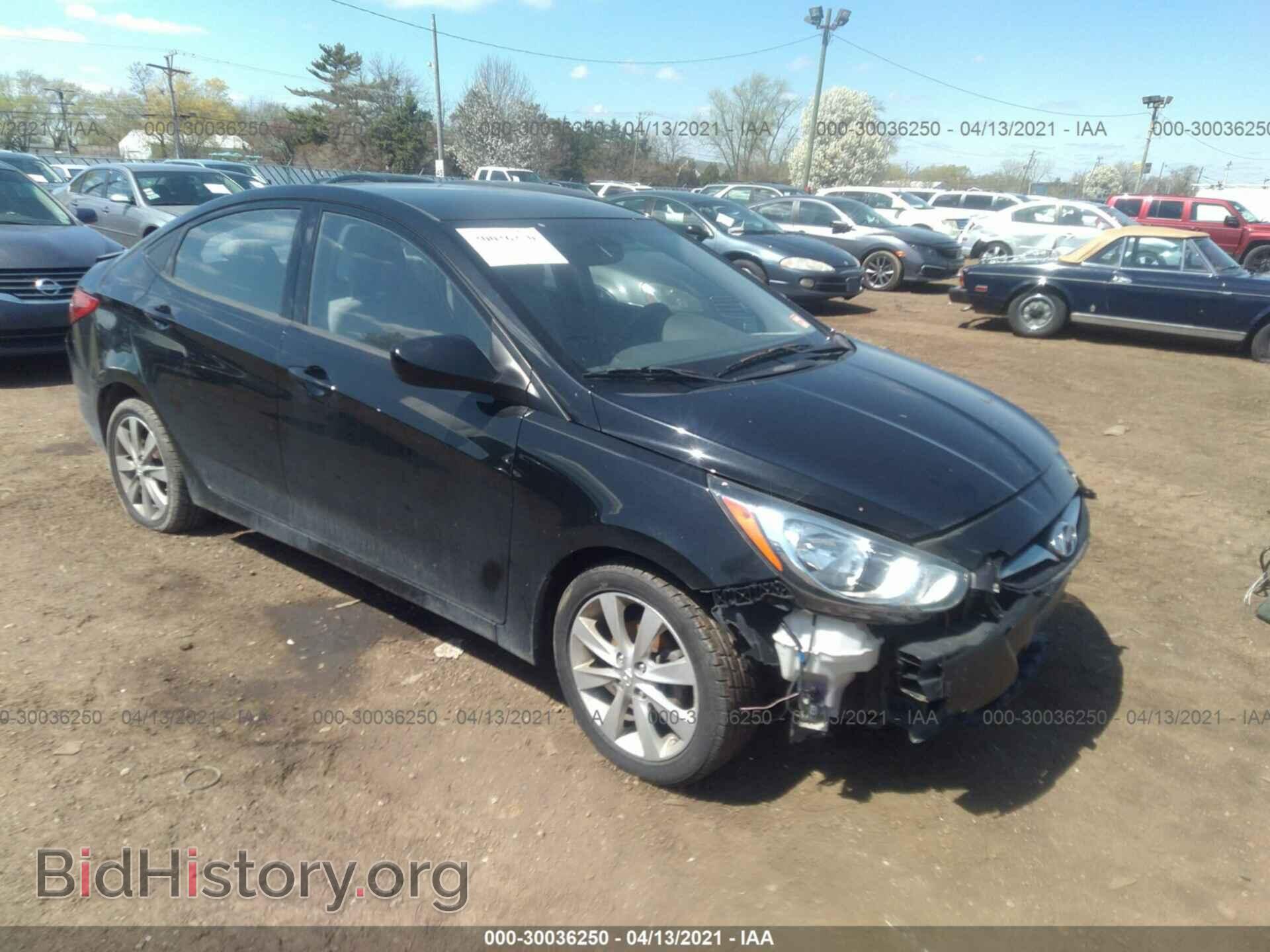 Photo KMHCU4AE7CU187460 - HYUNDAI ACCENT 2012