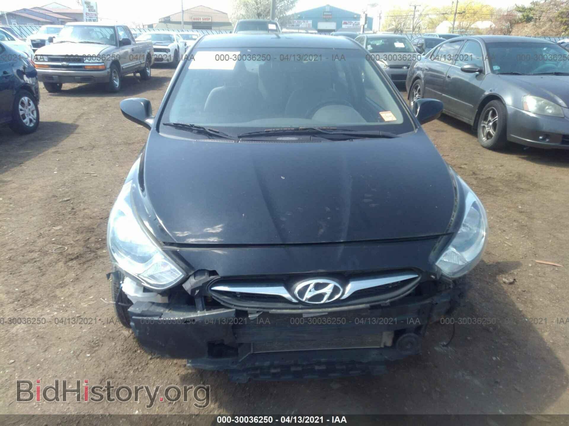 2012 HYUNDAI ACCENT - VIN: KMHCU4AE7CU187460 - Фото 6