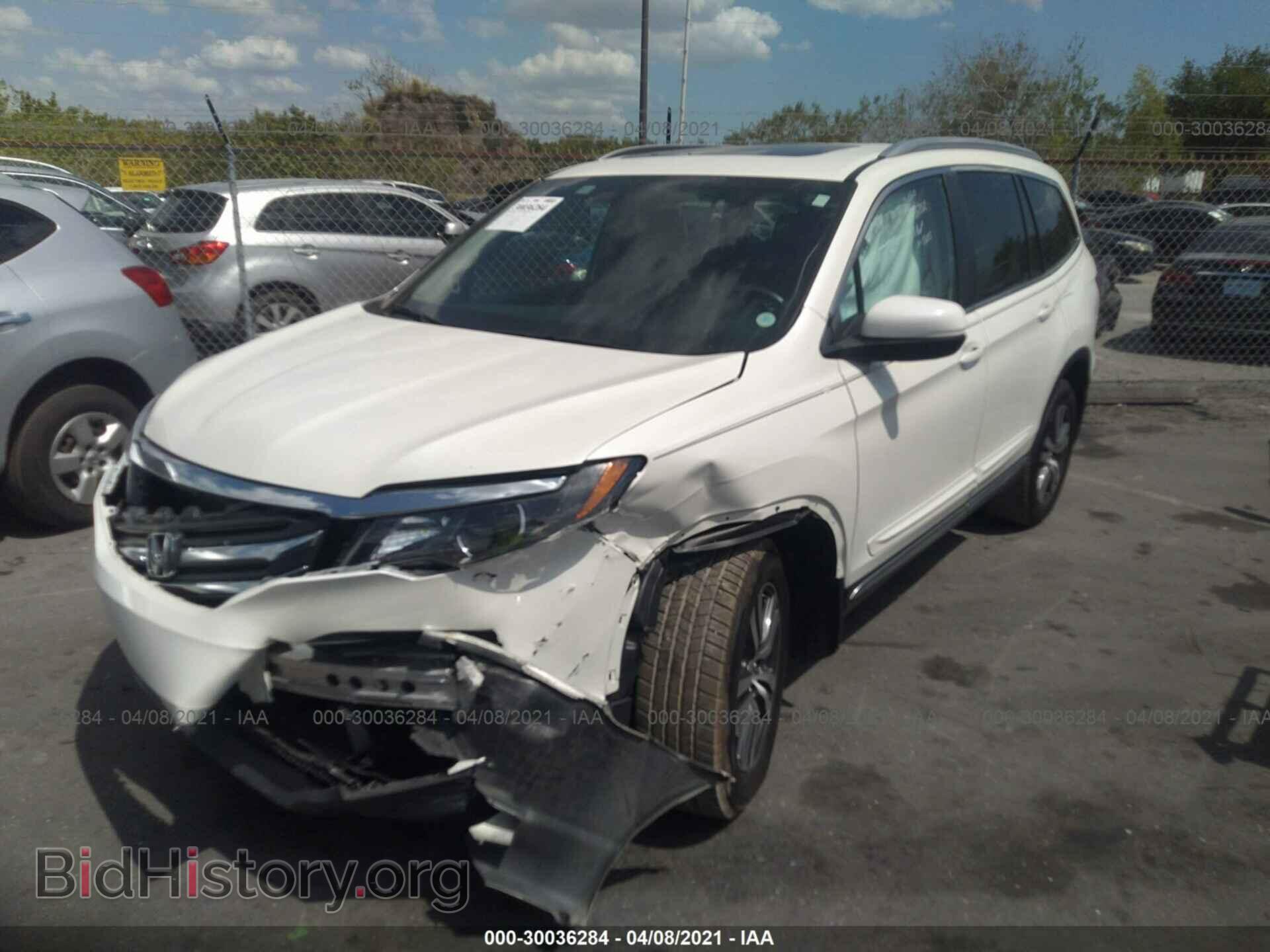 2016 HONDA PILOT - VIN: 5FNYF5H58GB051305 - Фото 2