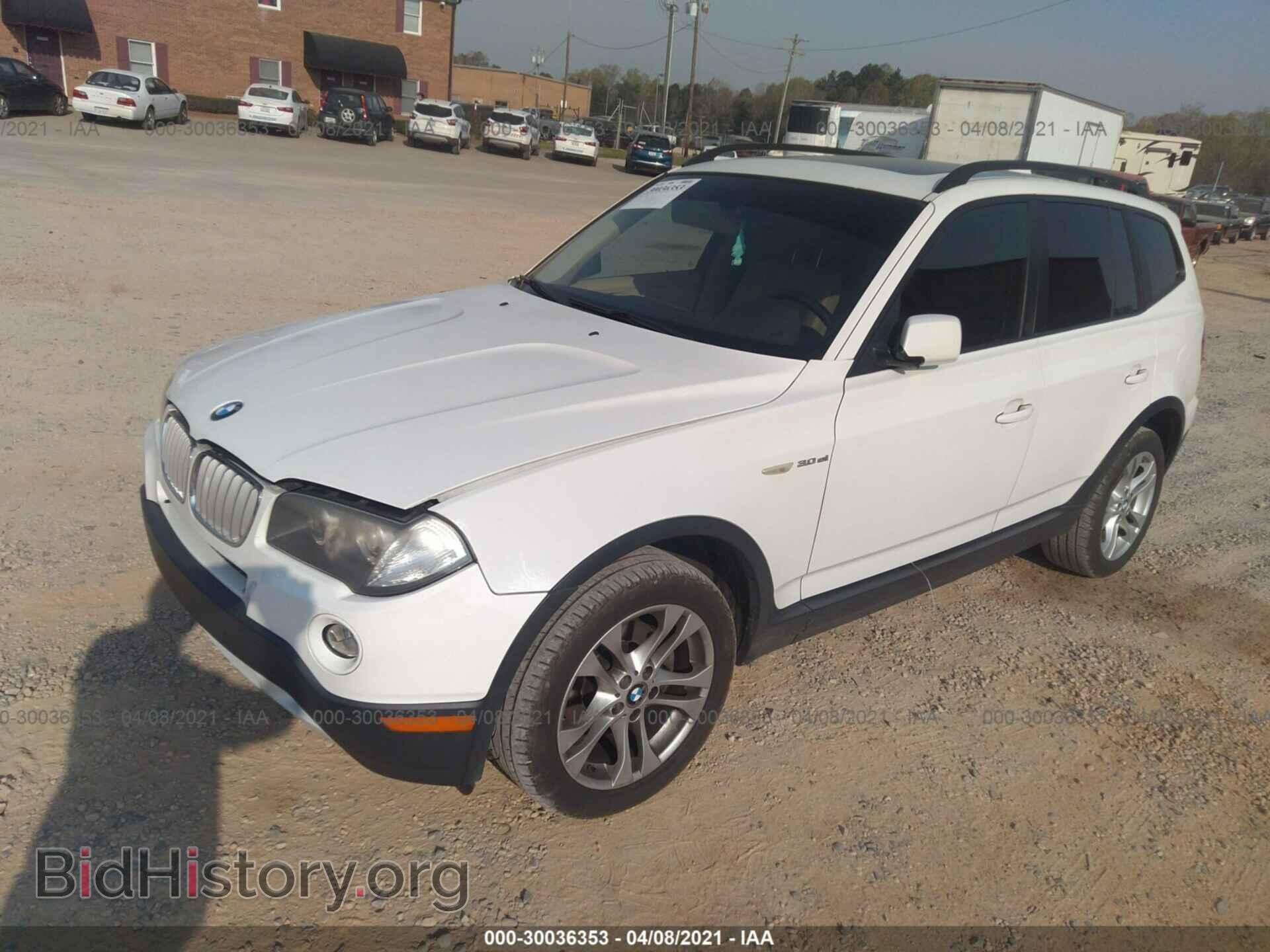 2007 BMW X3 - VIN: WBXPC93417WF27017 - Фото 2