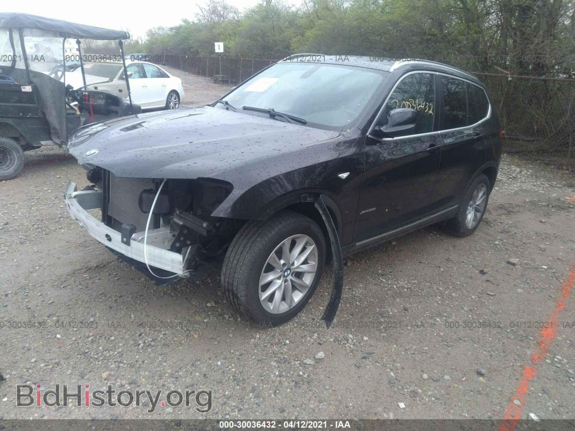 2012 BMW X3 - VIN: 5UXWX5C50CL728543 - Фото 2