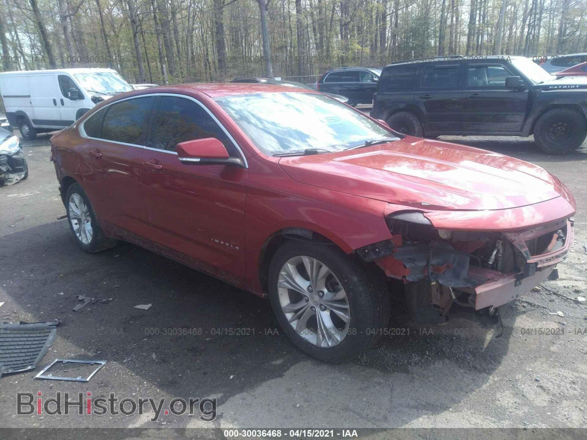 Фотография 2G1125S35E9309133 - CHEVROLET IMPALA 2014