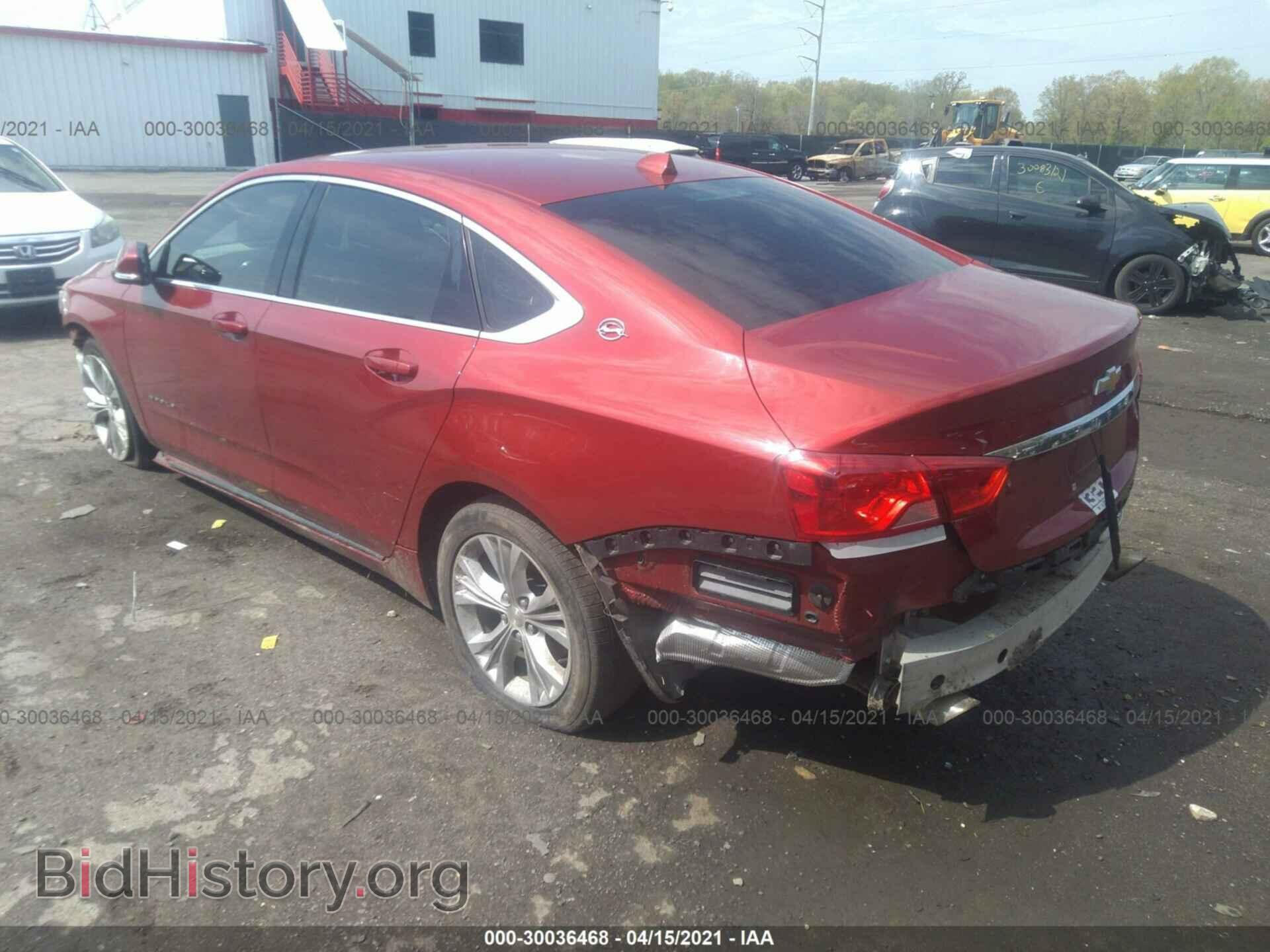 2014 CHEVROLET IMPALA - VIN: 2G1125S35E9309133 - Фото 3