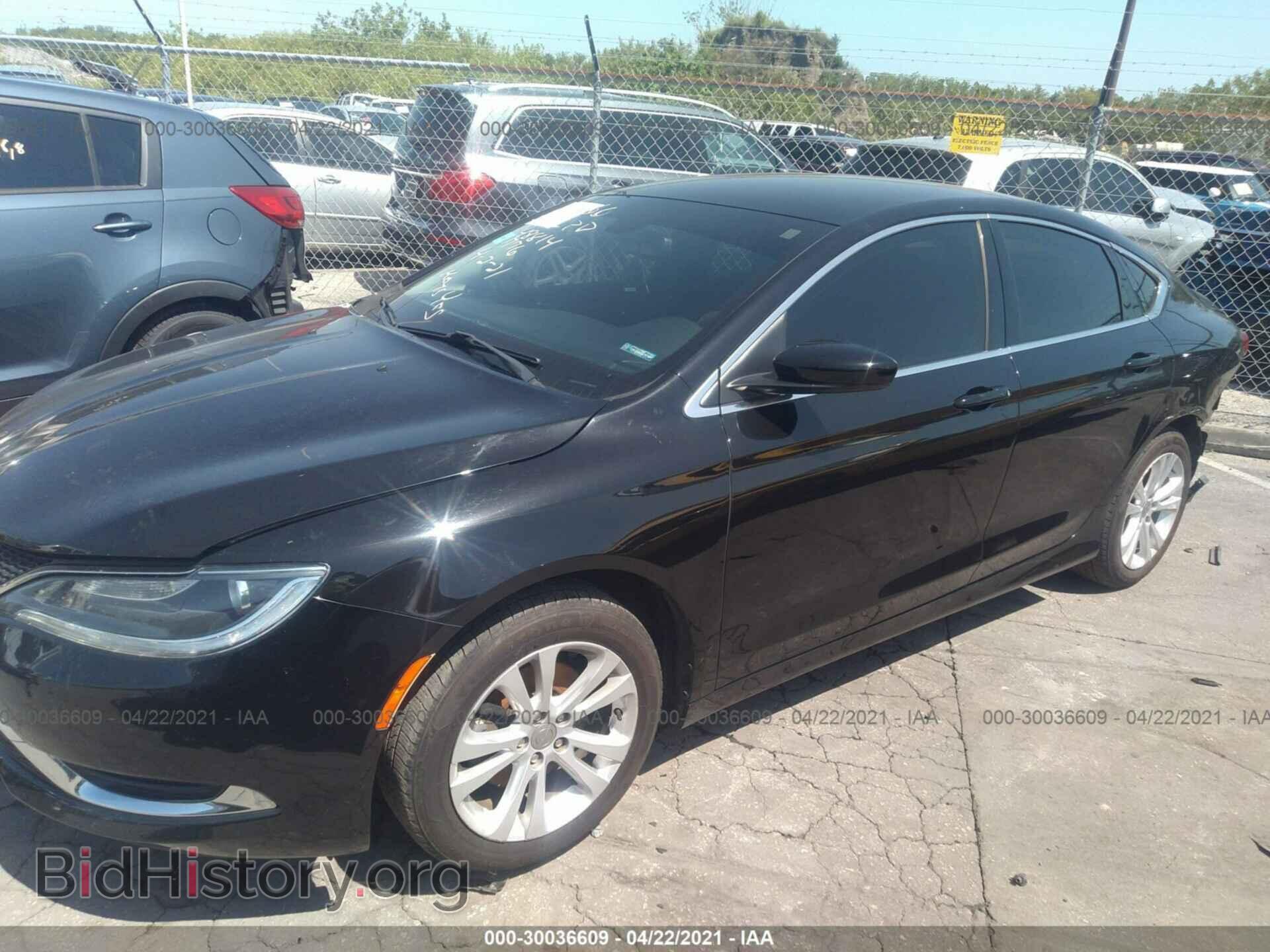 2016 CHRYSLER 200 - VIN: 1C3CCCAB6GN113166 - Фото 2