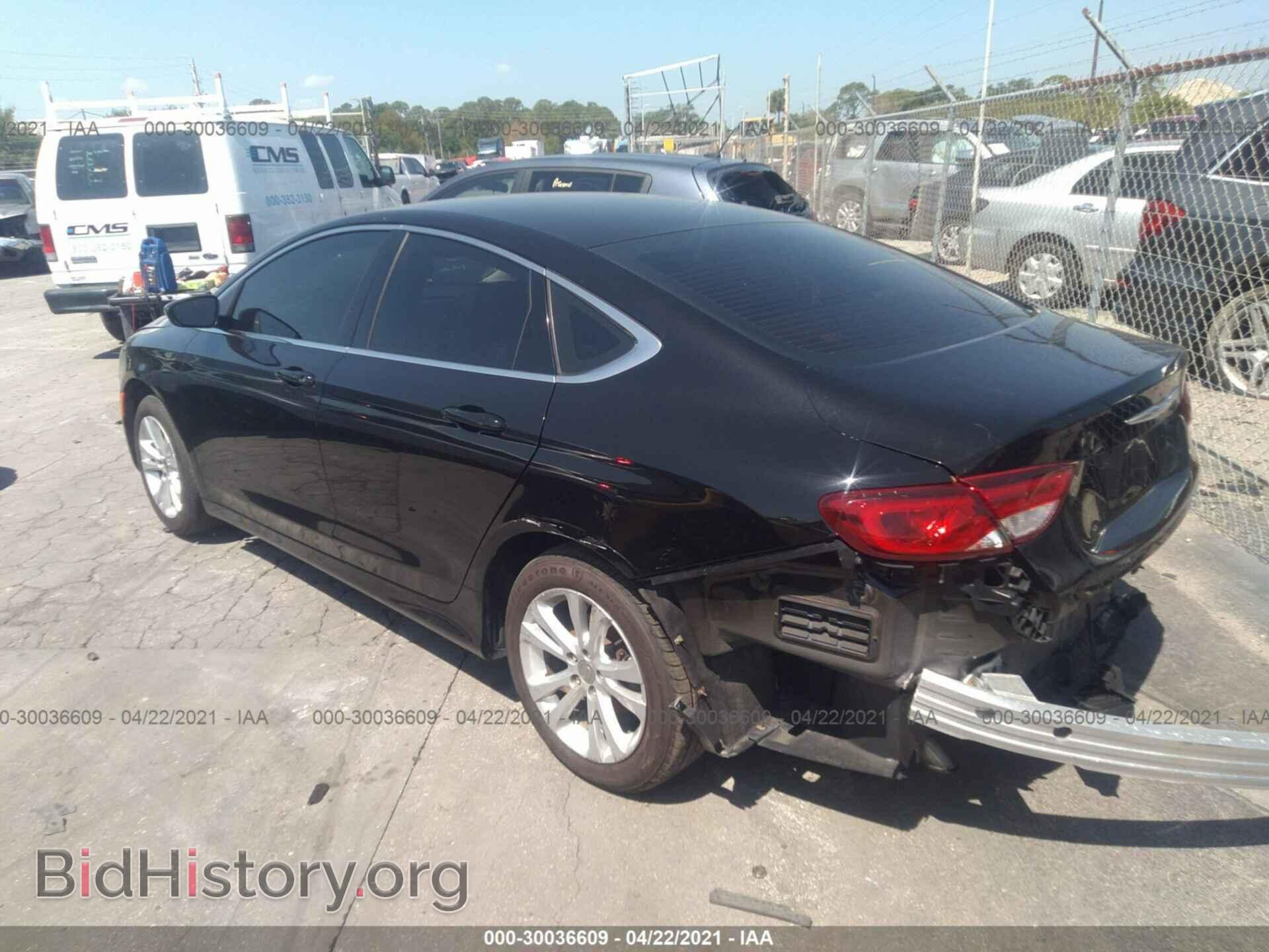 2016 CHRYSLER 200 - VIN: 1C3CCCAB6GN113166 - Фото 3