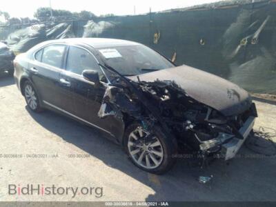 2011 Lexus LS 460, черный — VIN JTHCL5EF9B5011789, IAAI