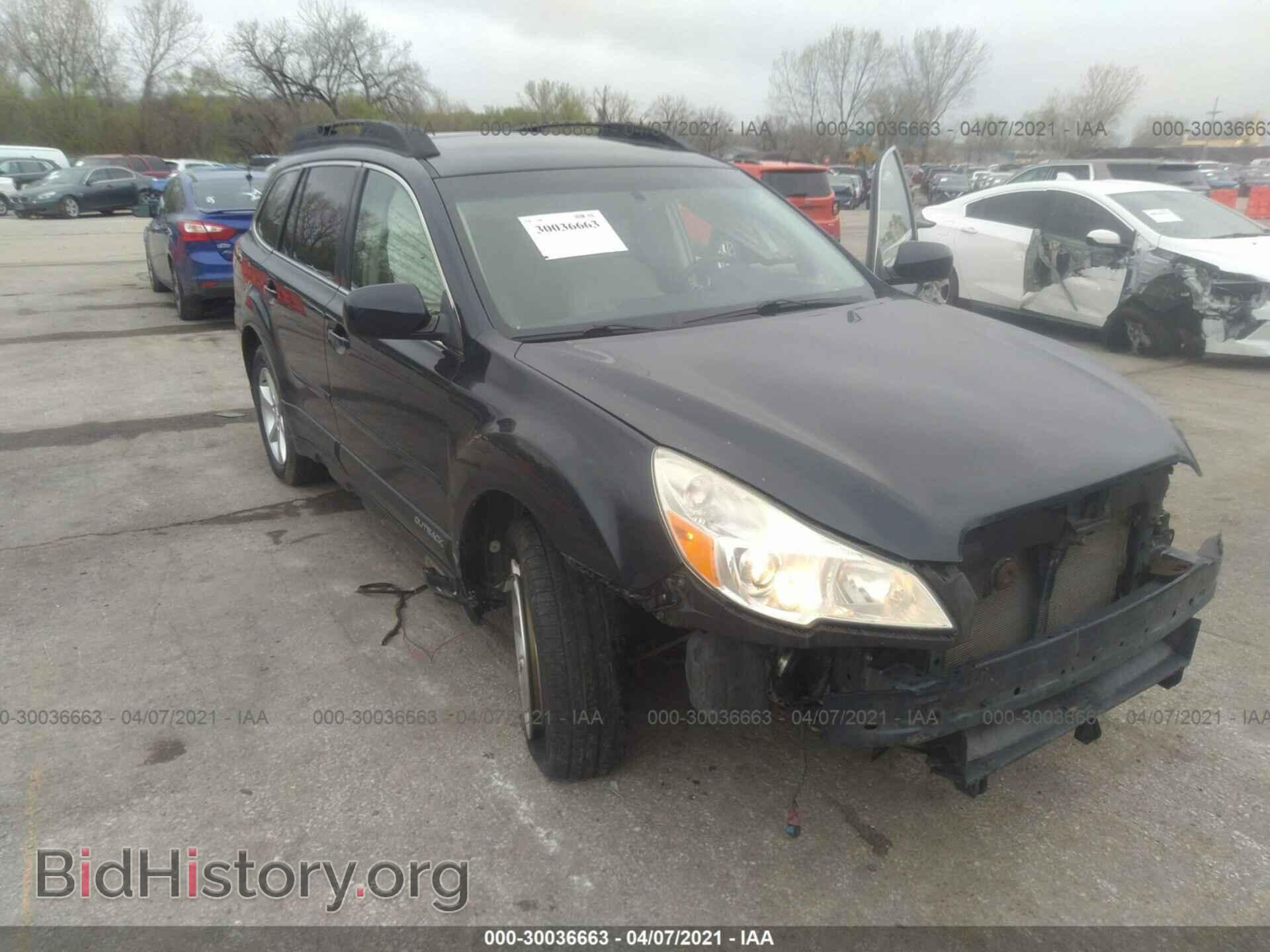 Фотография 4S4BRCLC8E3203192 - SUBARU OUTBACK 2014