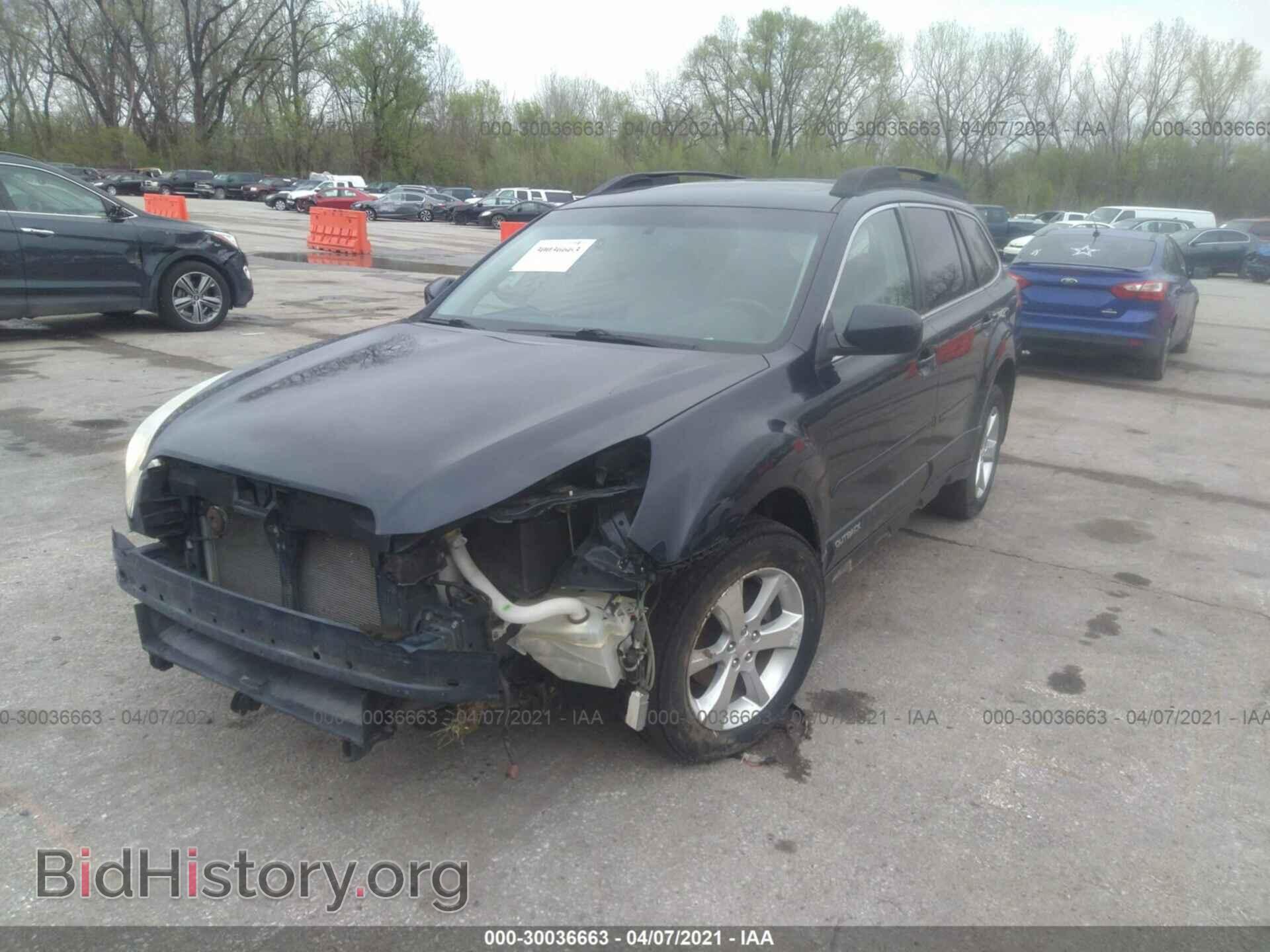 2014 SUBARU OUTBACK - VIN: 4S4BRCLC8E3203192 - Фото 2
