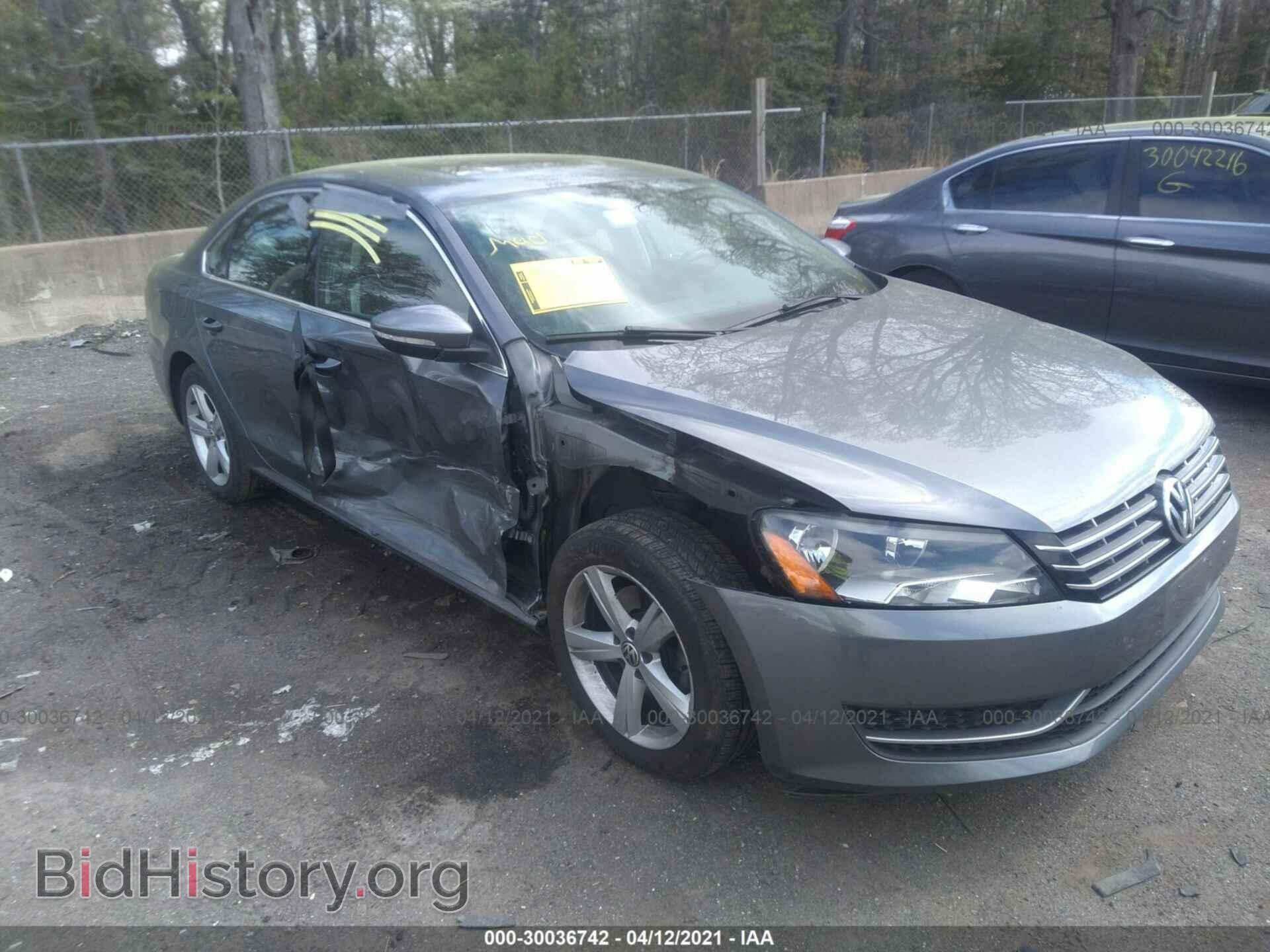 Фотография 1VWBN7A31CC058534 - VOLKSWAGEN PASSAT 2012