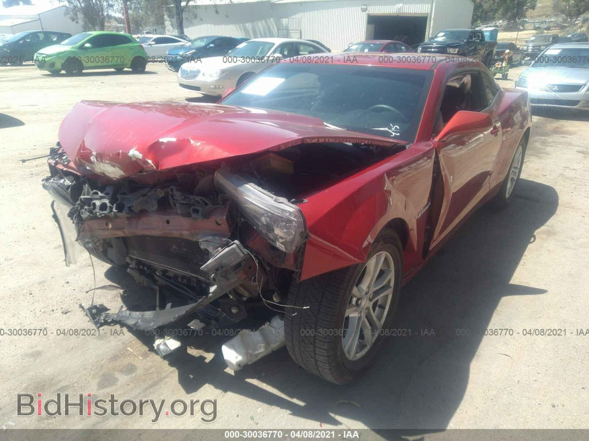 2015 CHEVROLET CAMARO - VIN: 2G1FA1E33F9230994 - Фото 2
