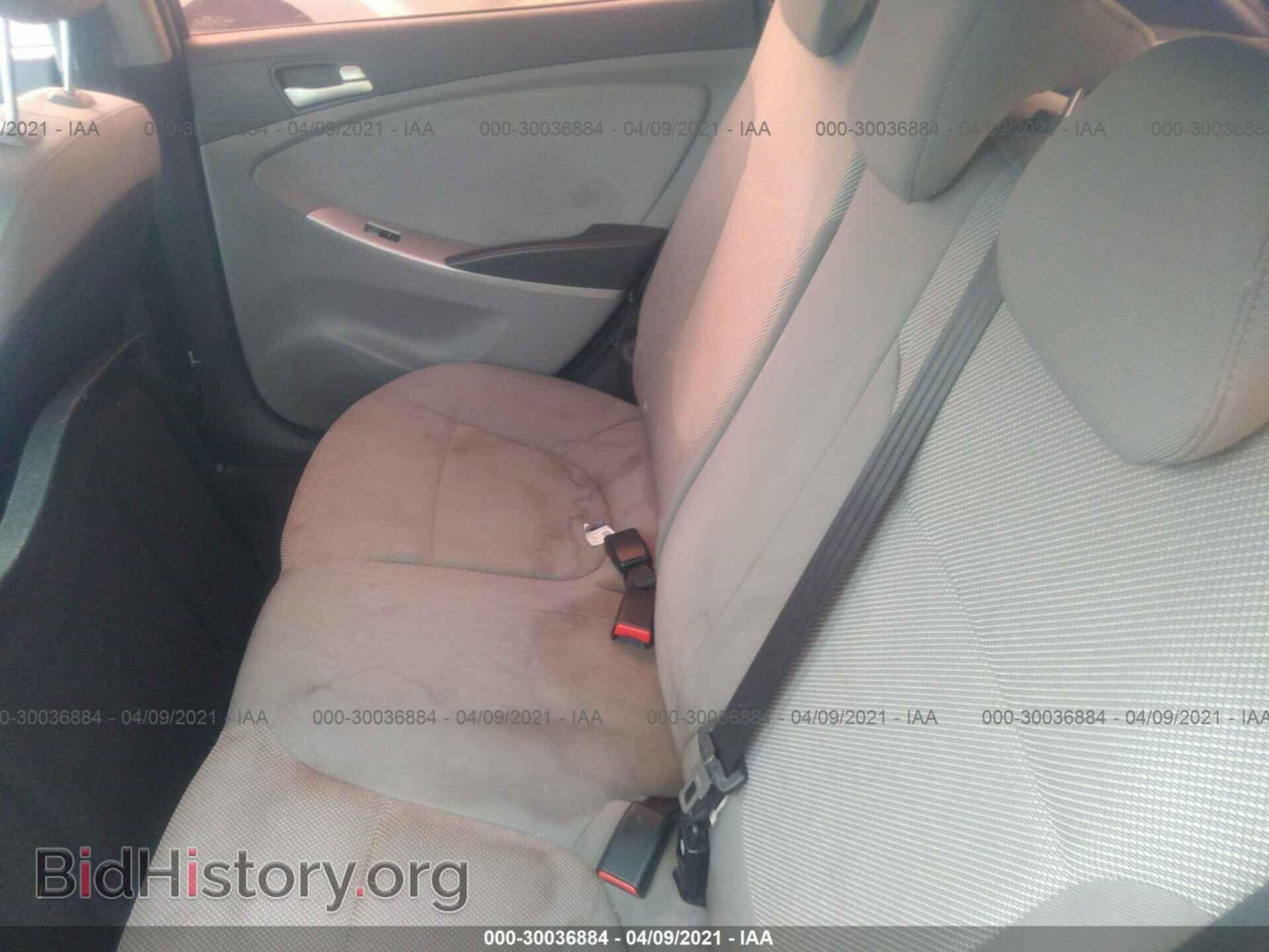2013 HYUNDAI ACCENT - VIN: KMHCT5AE3DU128979 - Фото 8