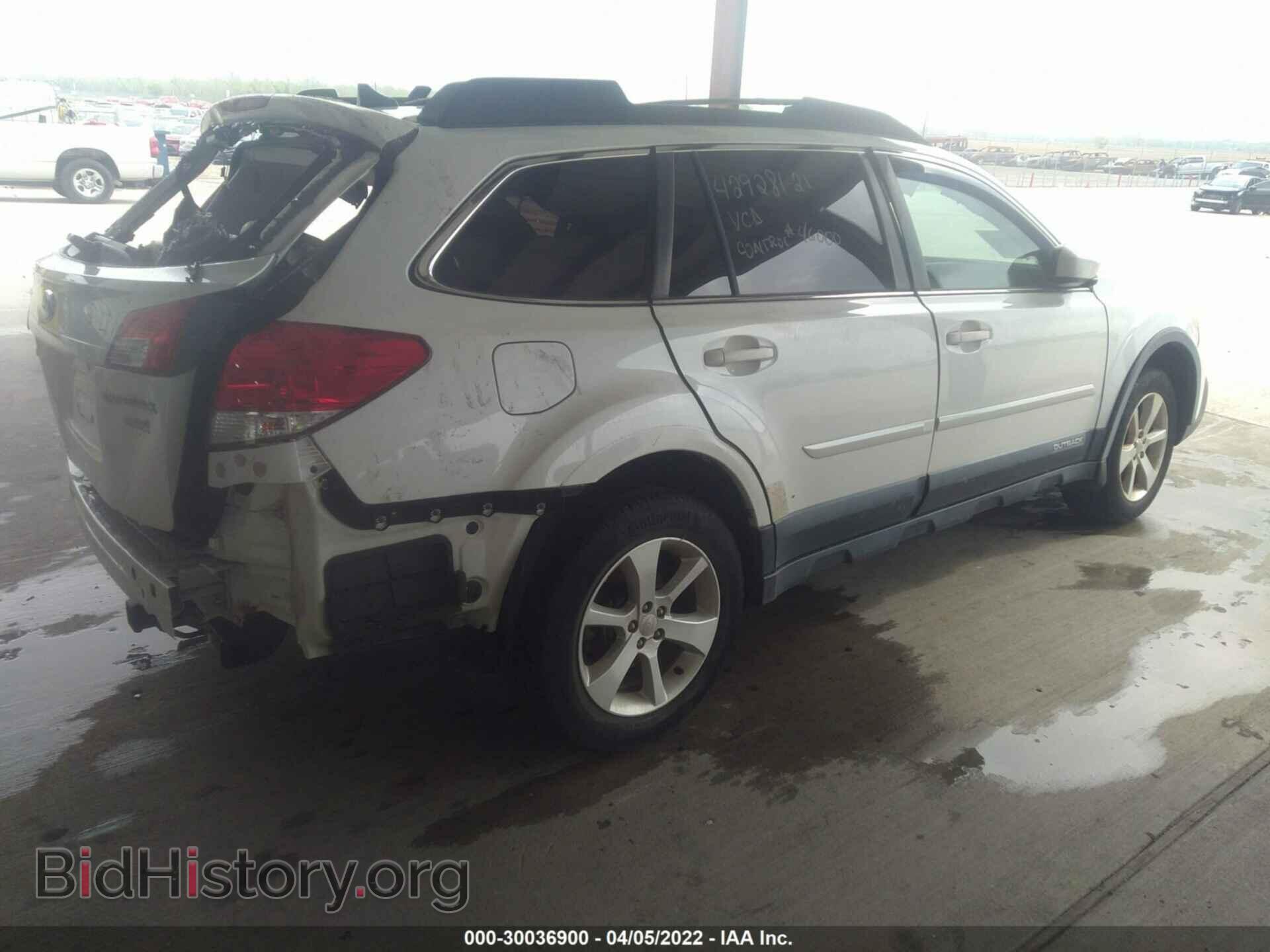 2014 SUBARU OUTBACK - VIN: 4S4BRBDC6E3244915 - Фото 4