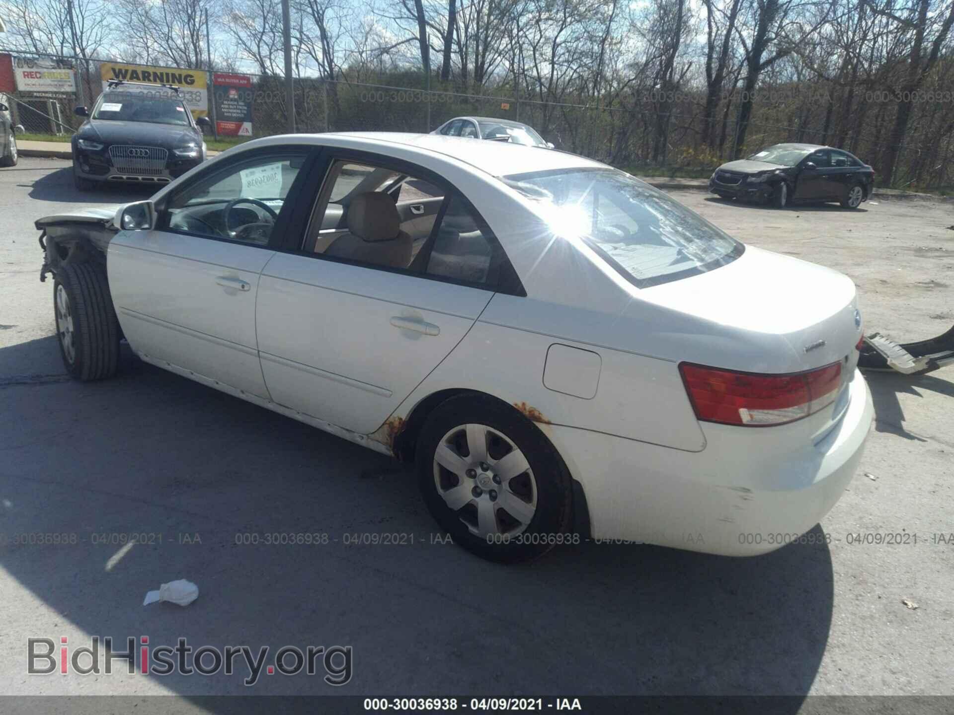 2006 HYUNDAI SONATA - VIN: KMHET46C36A113381 - Фото 3