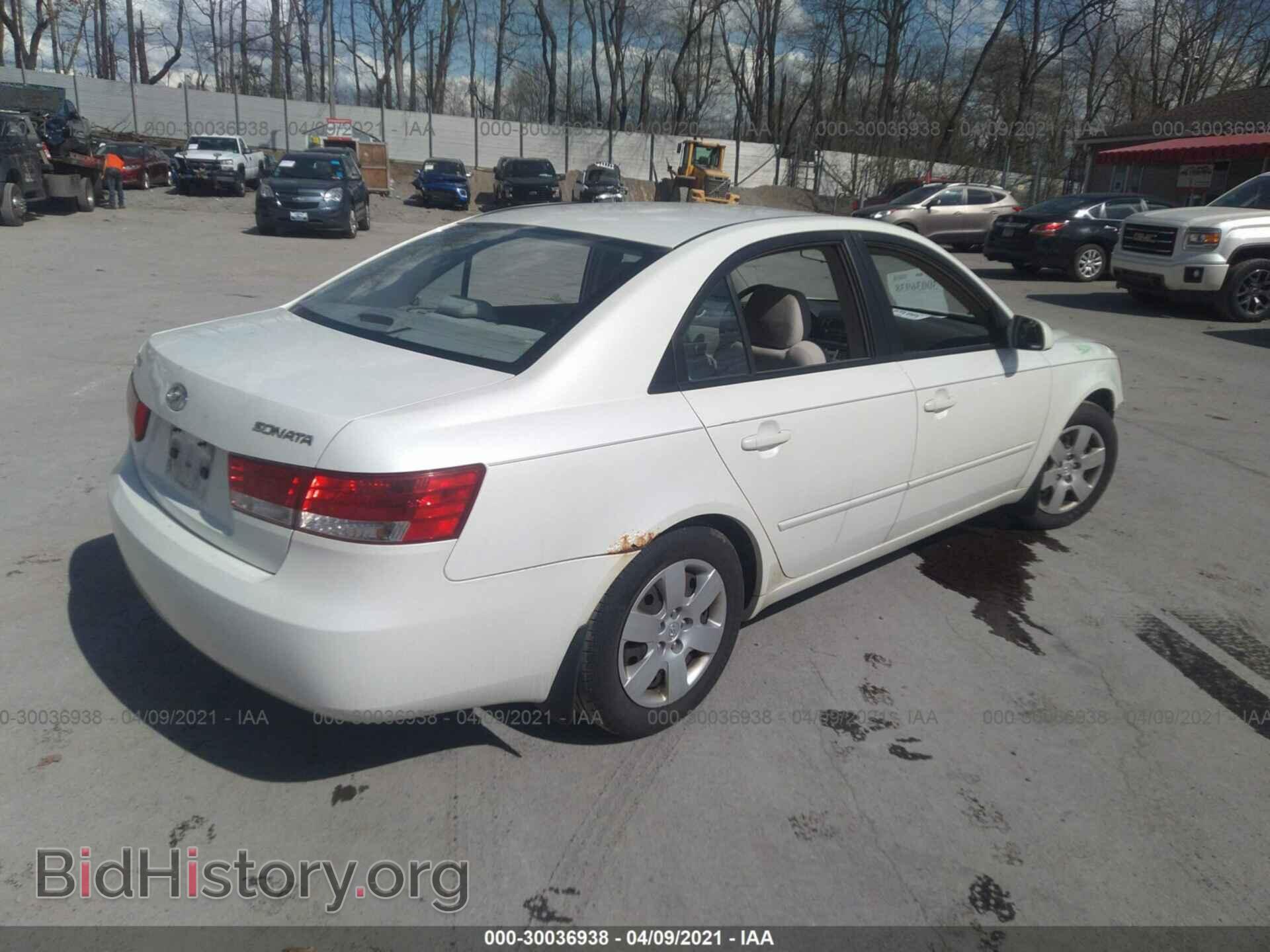 2006 HYUNDAI SONATA - VIN: KMHET46C36A113381 - Фото 4