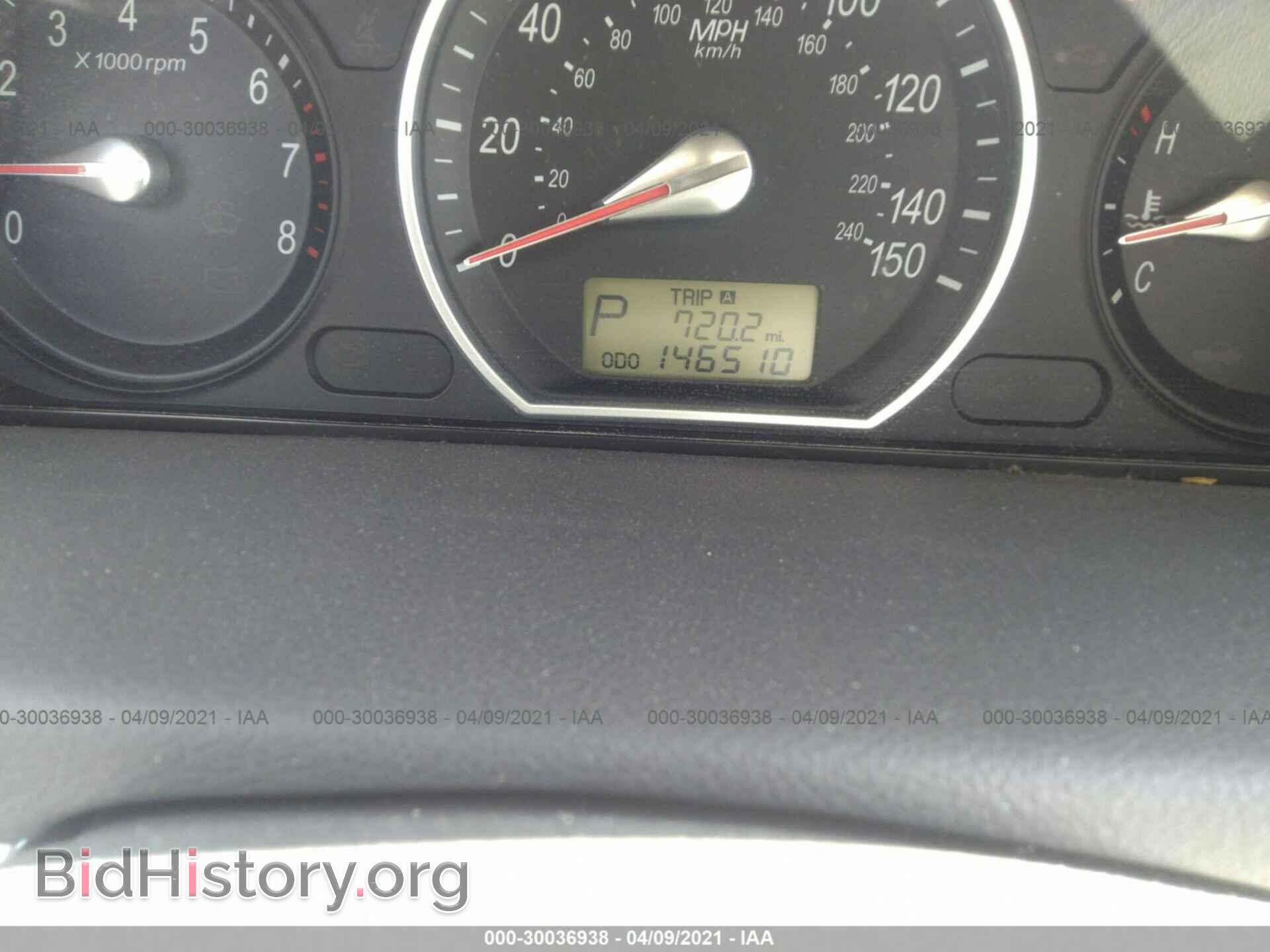 2006 HYUNDAI SONATA - VIN: KMHET46C36A113381 - Фото 7
