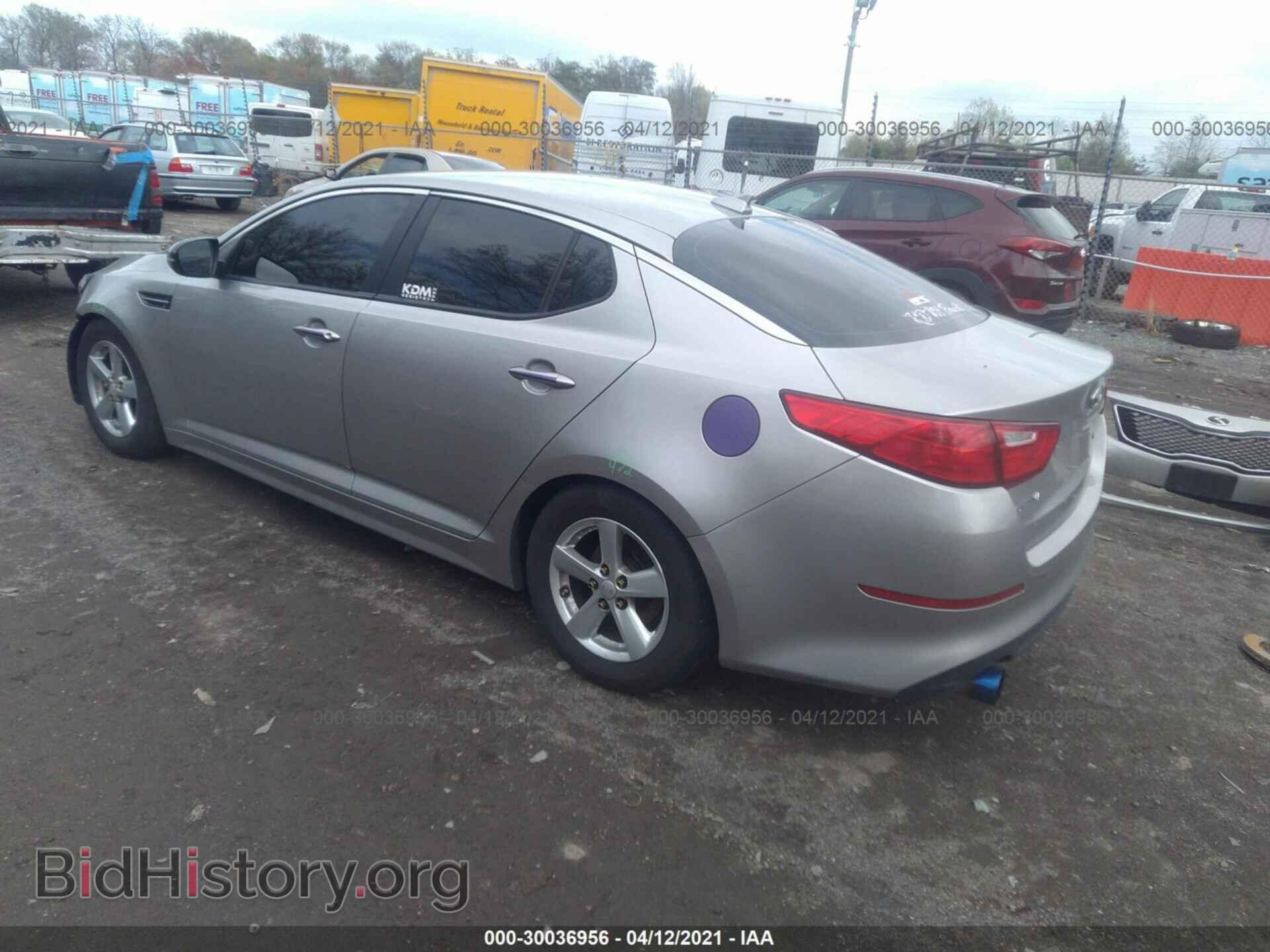2014 KIA OPTIMA - VIN: 5XXGM4A76EG306406 - Фото 3