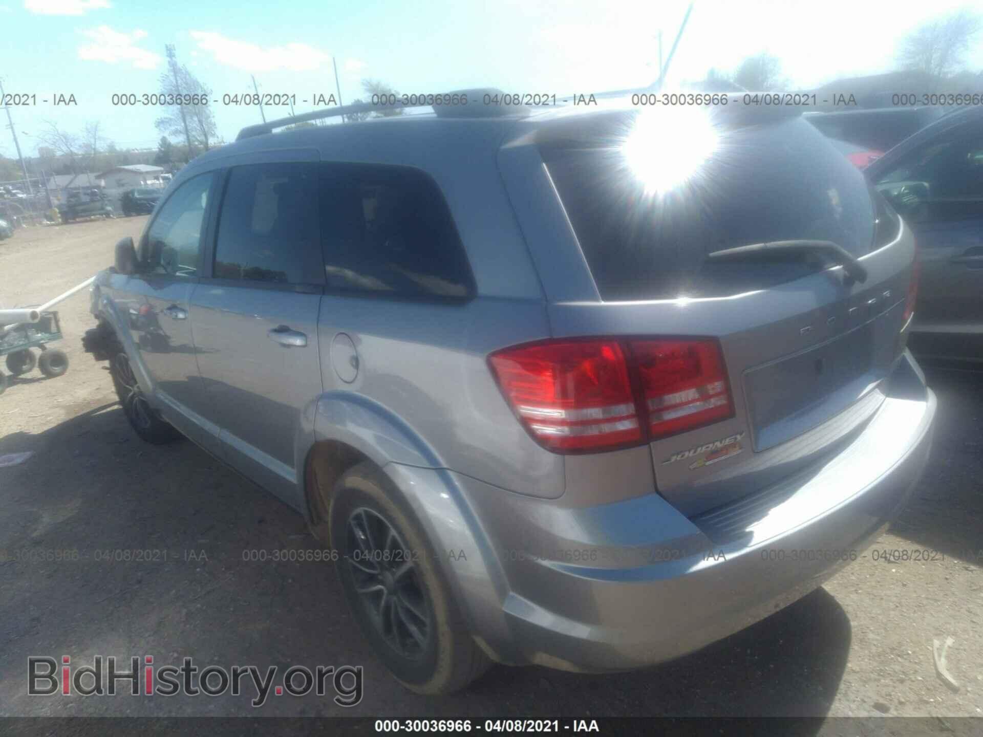 2017 DODGE JOURNEY - VIN: 3C4PDCAB4HT682674 - Фото 3