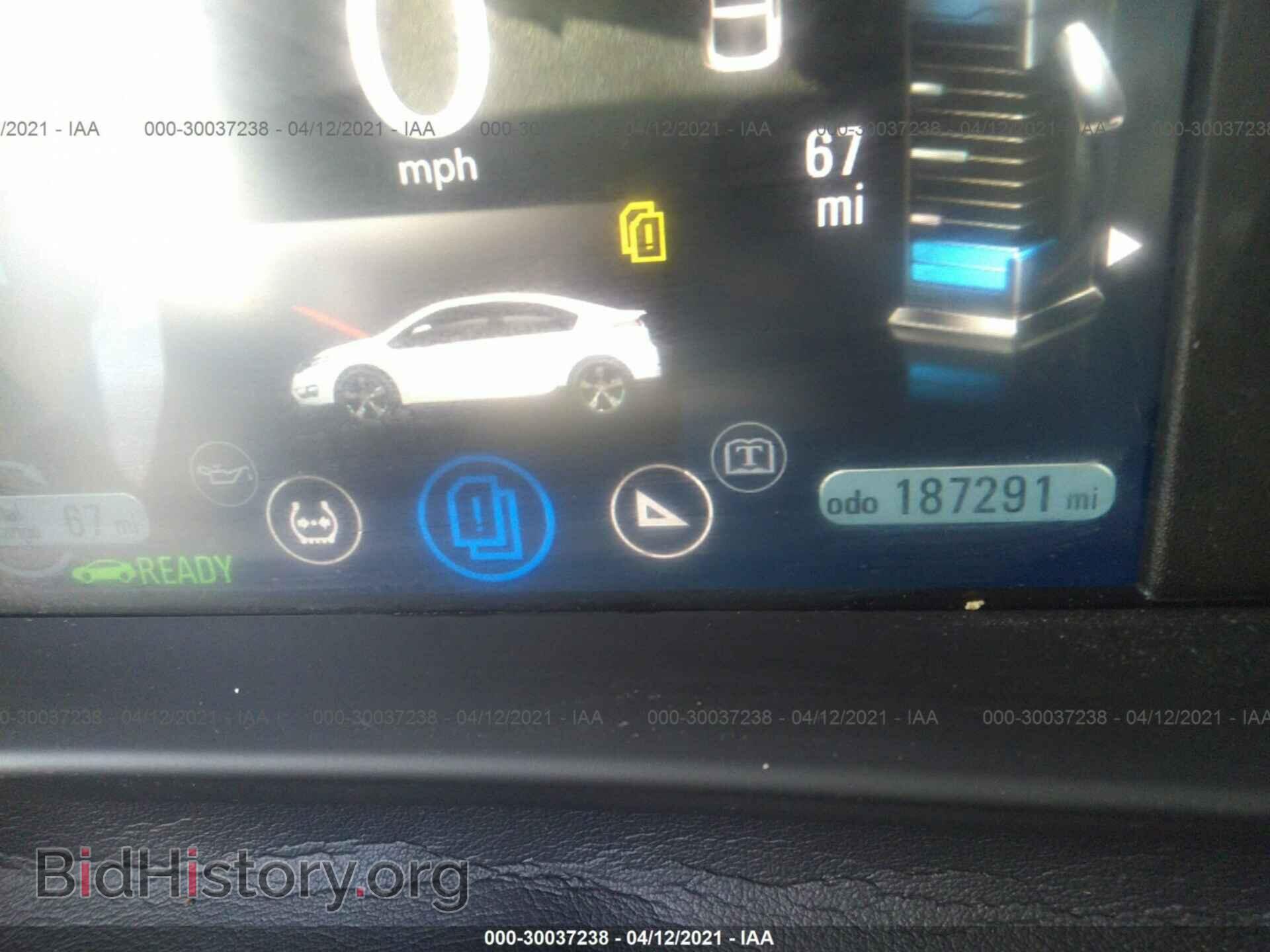 2012 CHEVROLET VOLT - VIN: 1G1RB6E46CU113604 - Фото 7
