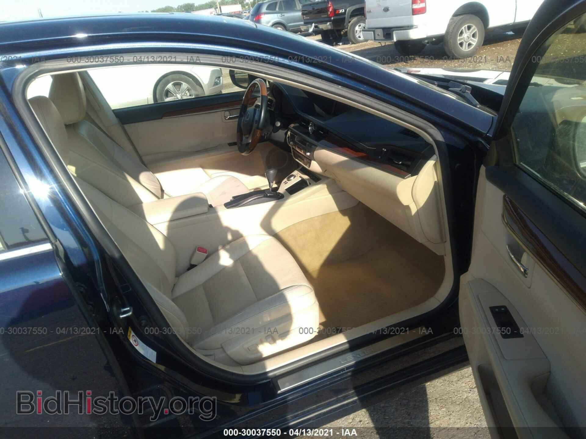 2013 LEXUS ES 300H - VIN: JTHBW1GG8D2006718 - Фото 5