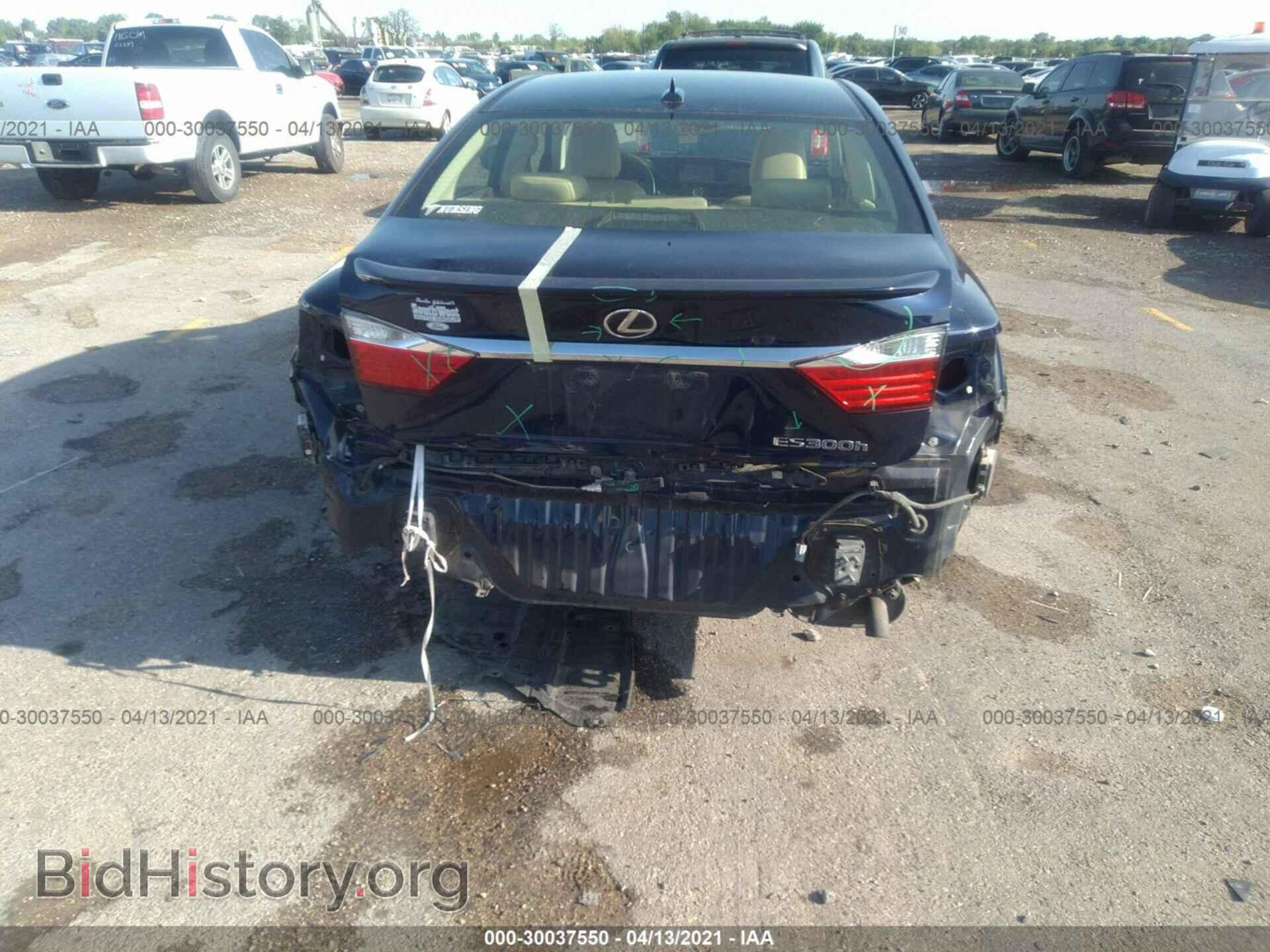 2013 LEXUS ES 300H - VIN: JTHBW1GG8D2006718 - Фото 6