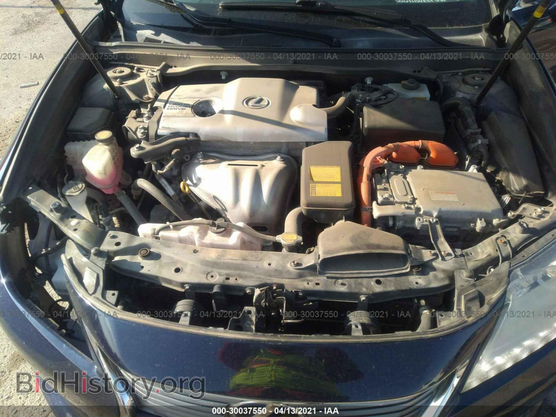 2013 LEXUS ES 300H - VIN: JTHBW1GG8D2006718 - Фото 10